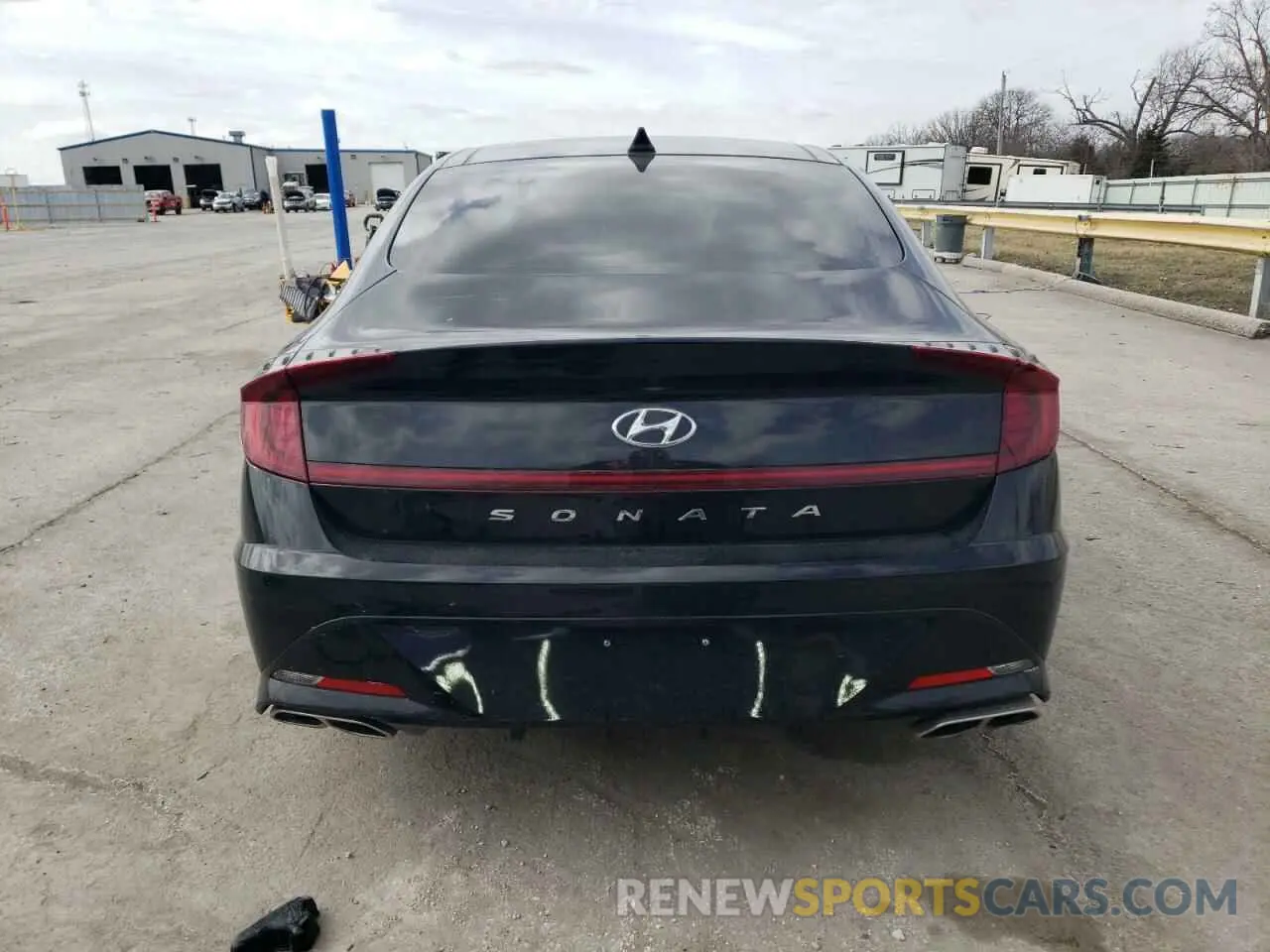 6 Photograph of a damaged car KMHL14JC1PA253449 HYUNDAI SONATA 2023