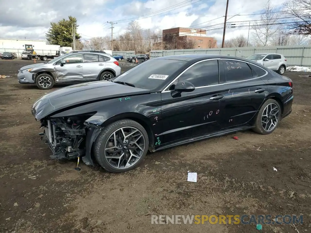 1 Фотография поврежденного автомобиля KMHL14JC1PA253919 HYUNDAI SONATA 2023