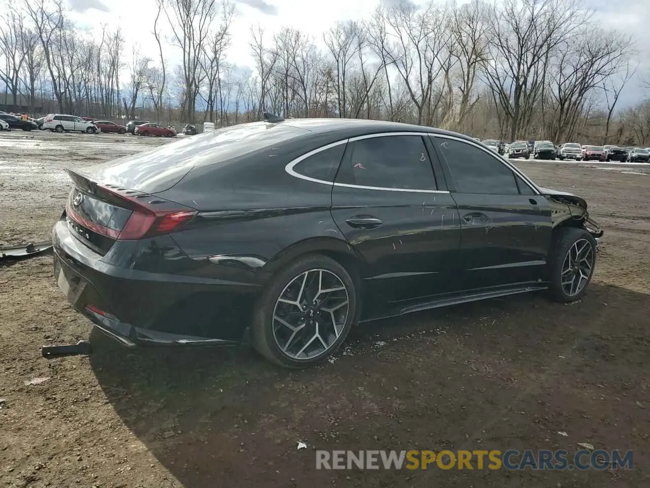 3 Фотография поврежденного автомобиля KMHL14JC1PA253919 HYUNDAI SONATA 2023