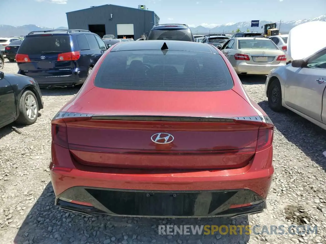 6 Photograph of a damaged car KMHL14JC1PA331907 HYUNDAI SONATA 2023
