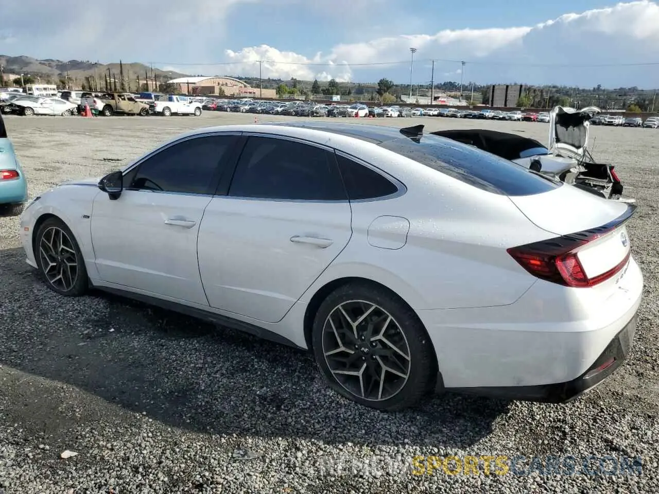 2 Фотография поврежденного автомобиля KMHL14JC5PA288124 HYUNDAI SONATA 2023