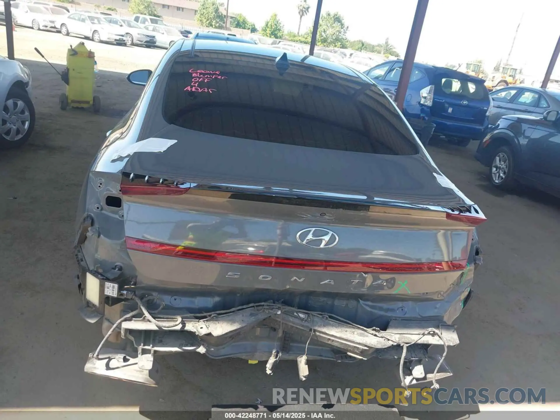 17 Фотография поврежденного автомобиля KMHL14JC6PA255049 HYUNDAI SONATA 2023