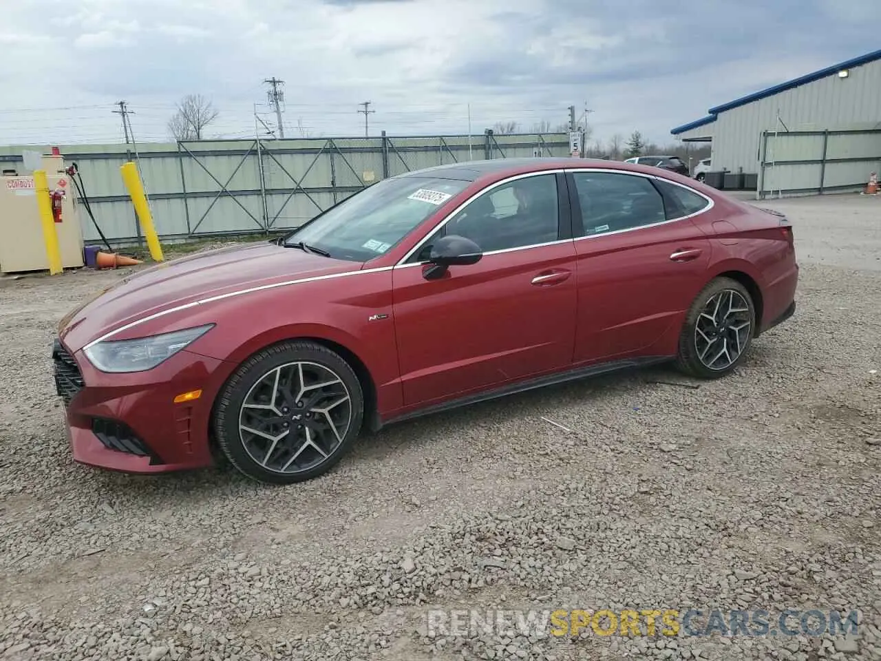 1 Фотография поврежденного автомобиля KMHL14JCXPA332294 HYUNDAI SONATA 2023