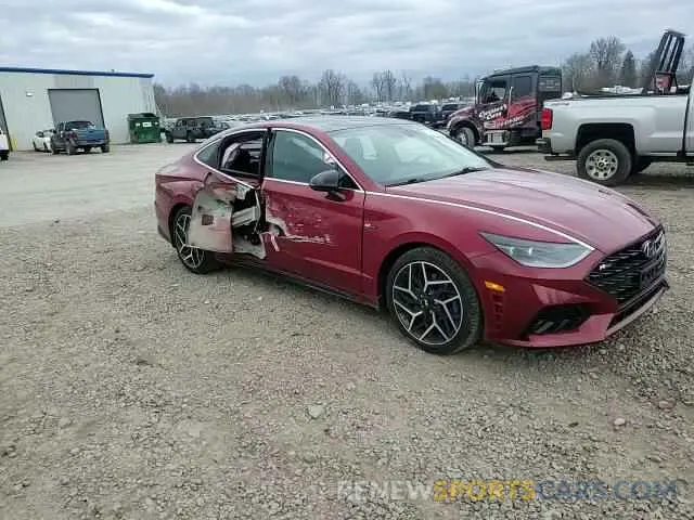 13 Фотография поврежденного автомобиля KMHL14JCXPA332294 HYUNDAI SONATA 2023