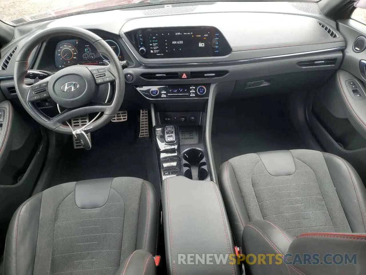 8 Фотография поврежденного автомобиля KMHL14JCXPA332294 HYUNDAI SONATA 2023