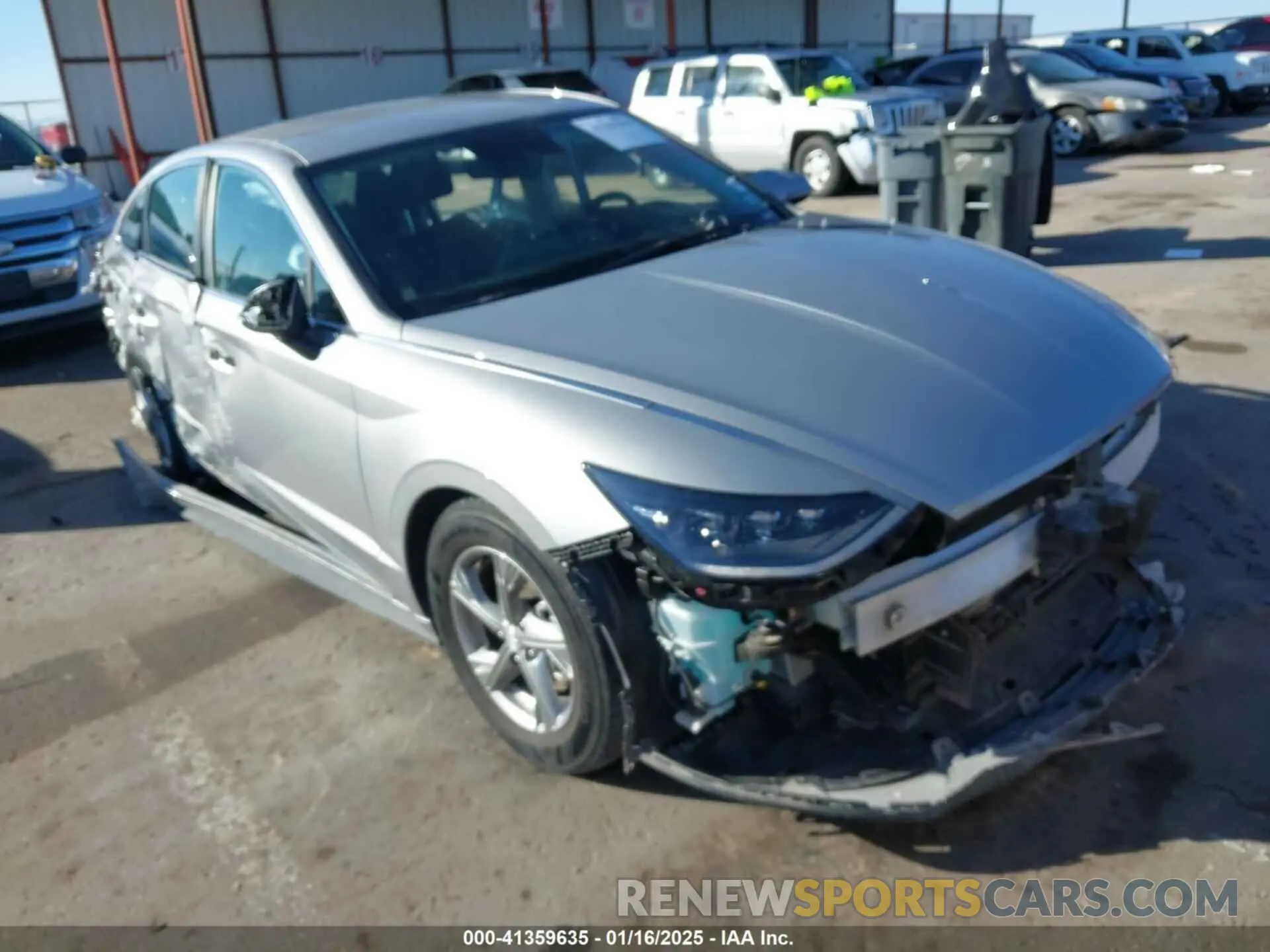 1 Фотография поврежденного автомобиля KMHL24JA1PA344667 HYUNDAI SONATA 2023