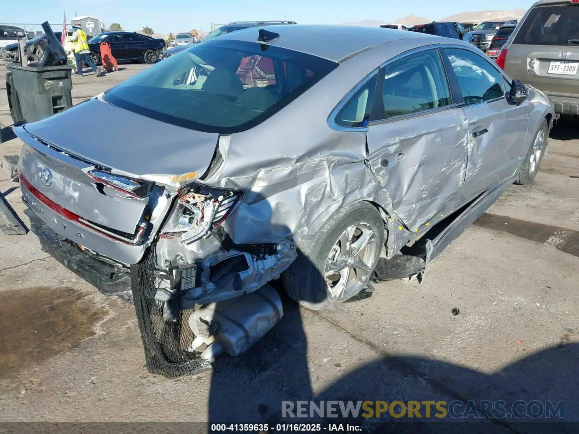 4 Фотография поврежденного автомобиля KMHL24JA1PA344667 HYUNDAI SONATA 2023