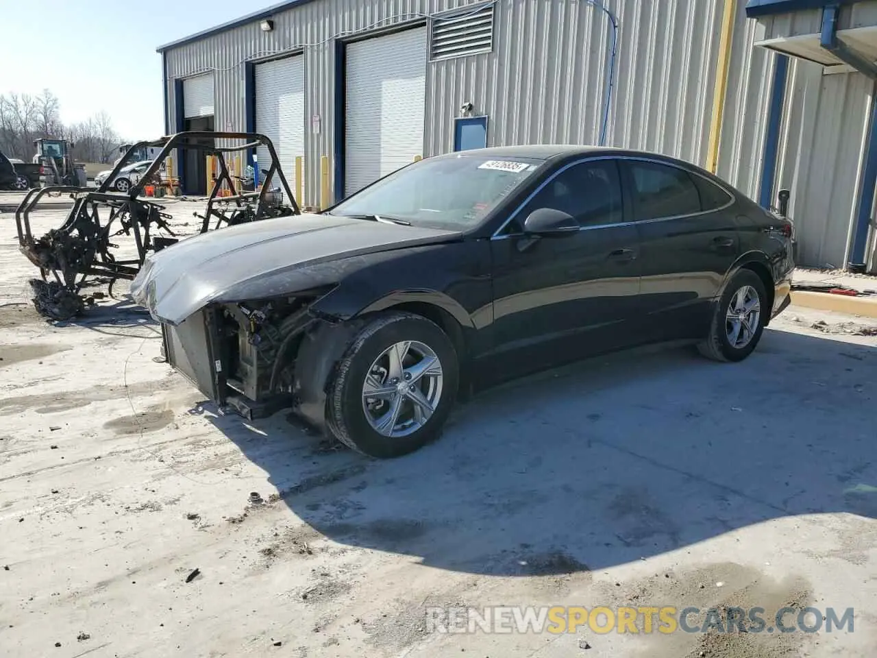 1 Photograph of a damaged car KMHL24JA2PA314707 HYUNDAI SONATA 2023