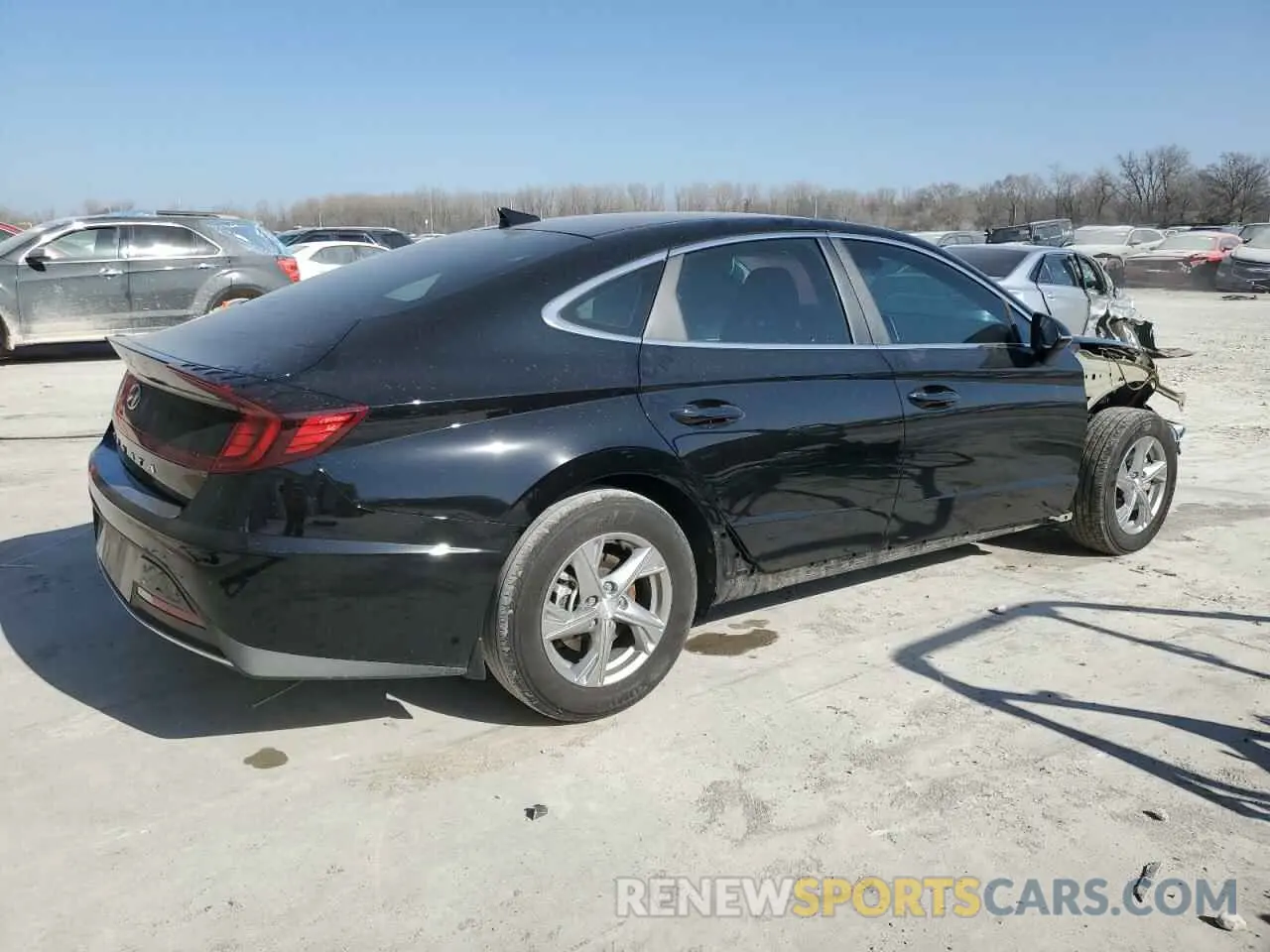 3 Photograph of a damaged car KMHL24JA2PA314707 HYUNDAI SONATA 2023