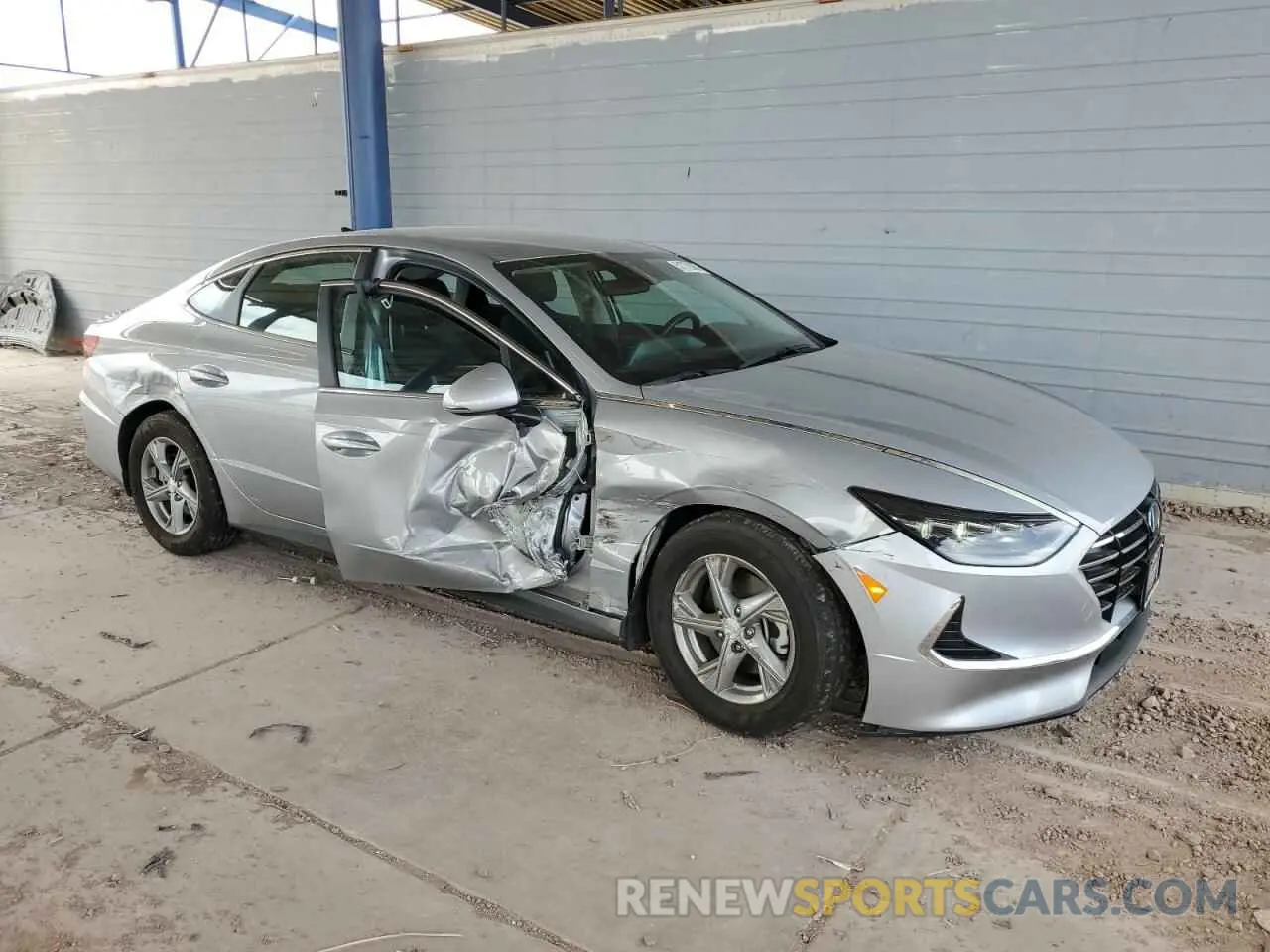 4 Фотография поврежденного автомобиля KMHL24JA2PA317879 HYUNDAI SONATA 2023