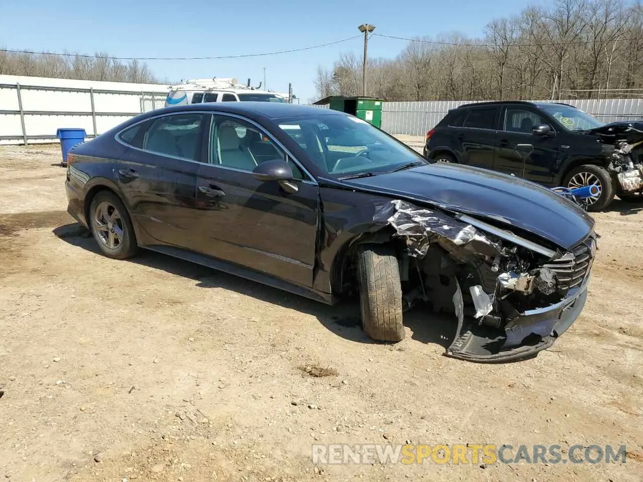 4 Фотография поврежденного автомобиля KMHL24JA2PA335055 HYUNDAI SONATA 2023