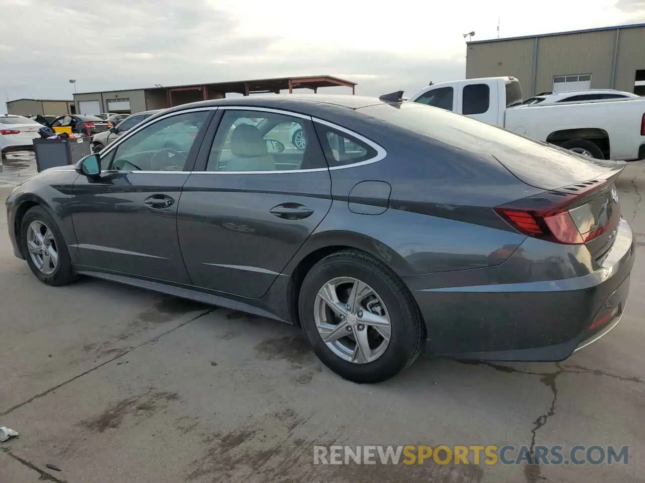 2 Photograph of a damaged car KMHL24JA3PA246949 HYUNDAI SONATA 2023