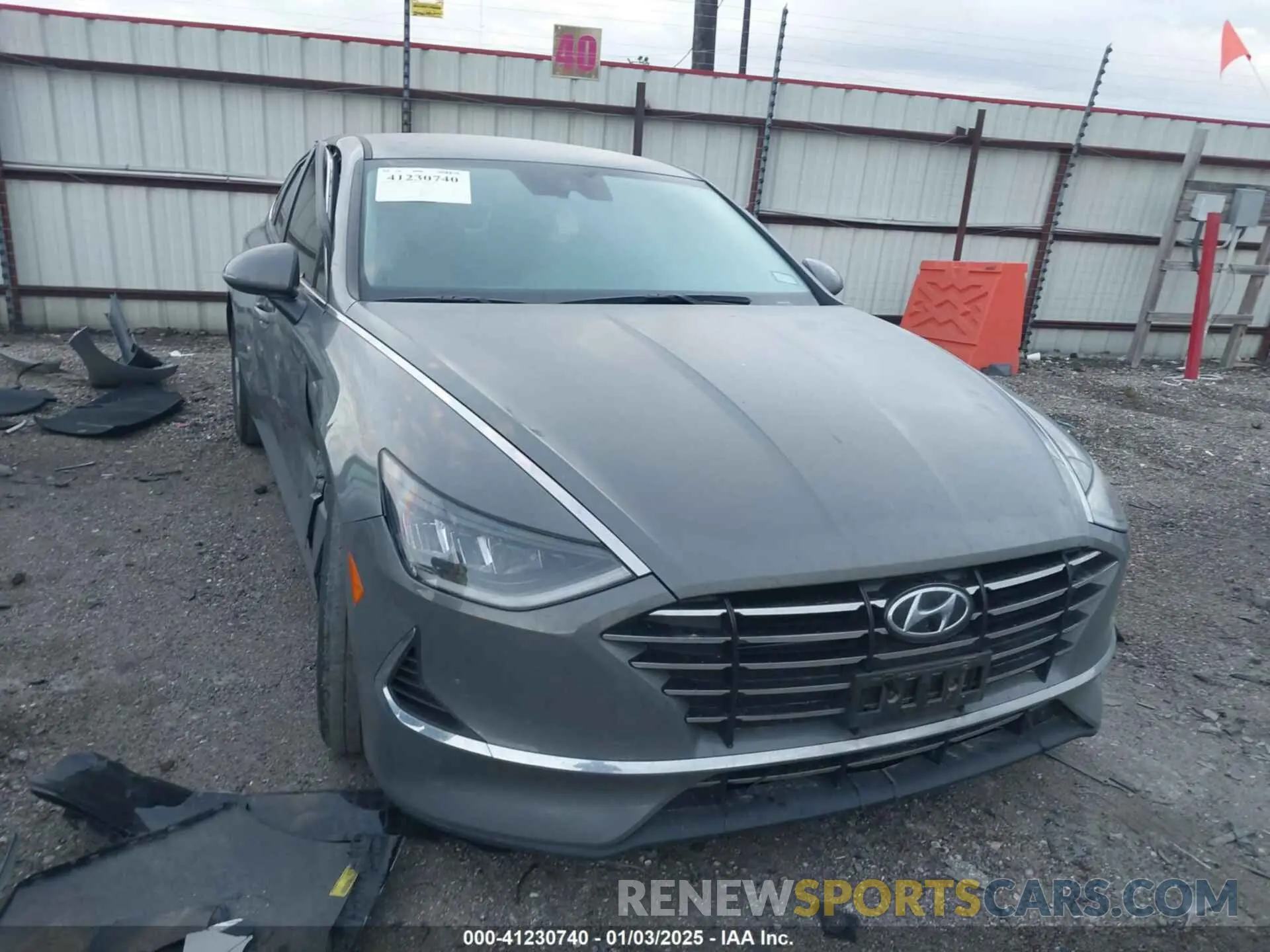 1 Photograph of a damaged car KMHL24JA3PA255344 HYUNDAI SONATA 2023