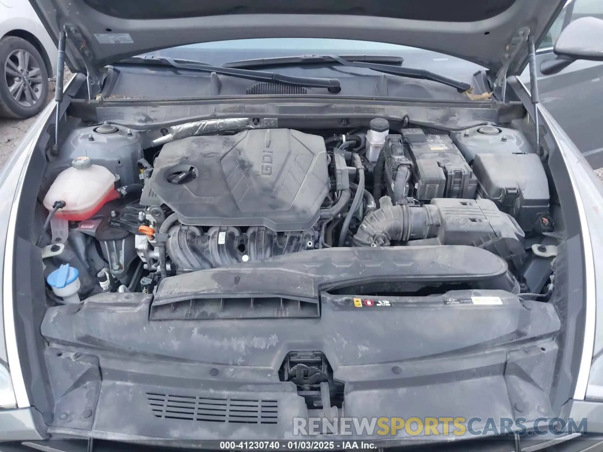 10 Photograph of a damaged car KMHL24JA3PA255344 HYUNDAI SONATA 2023