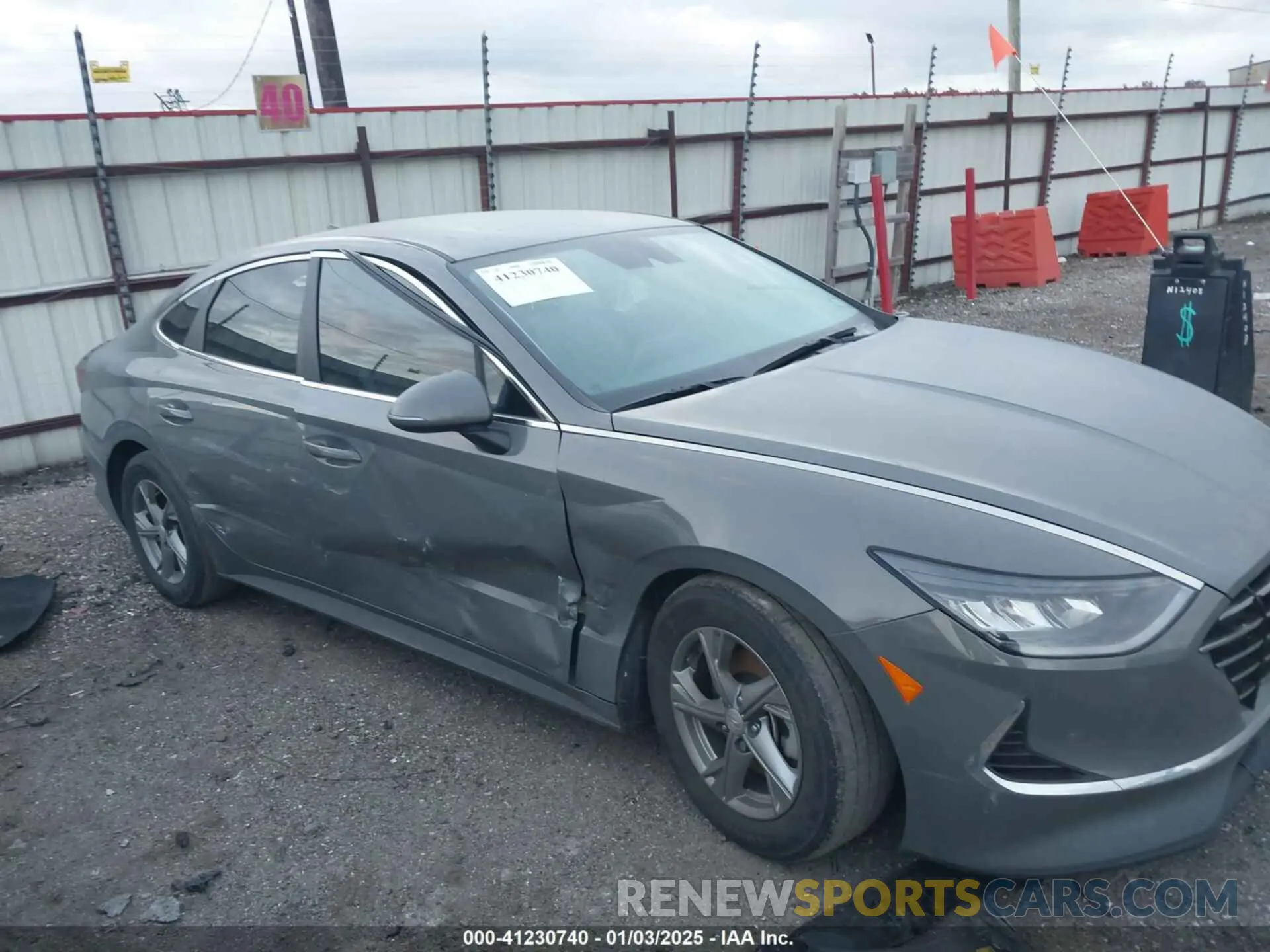 13 Photograph of a damaged car KMHL24JA3PA255344 HYUNDAI SONATA 2023