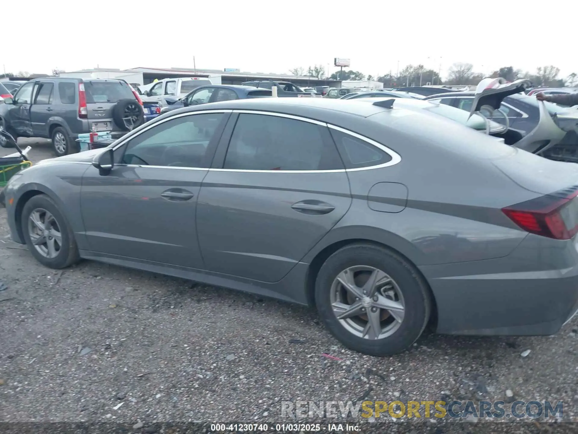 14 Photograph of a damaged car KMHL24JA3PA255344 HYUNDAI SONATA 2023