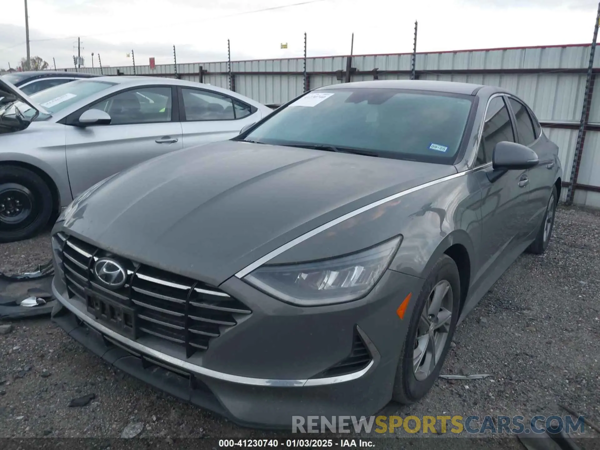 2 Photograph of a damaged car KMHL24JA3PA255344 HYUNDAI SONATA 2023