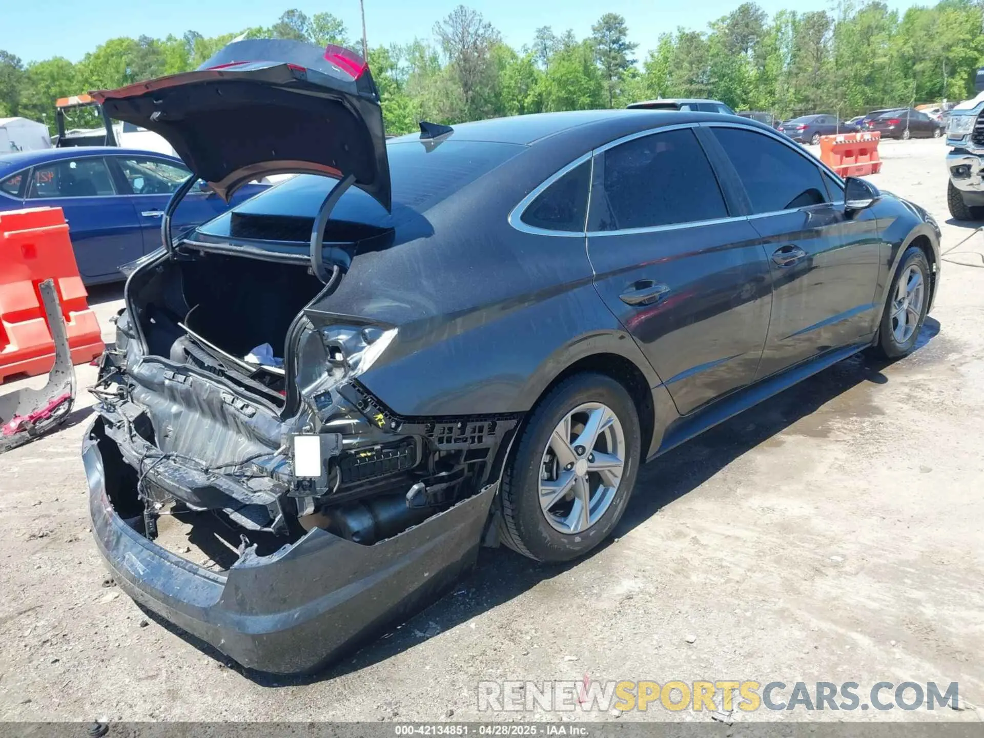 4 Фотография поврежденного автомобиля KMHL24JA3PA300248 HYUNDAI SONATA 2023