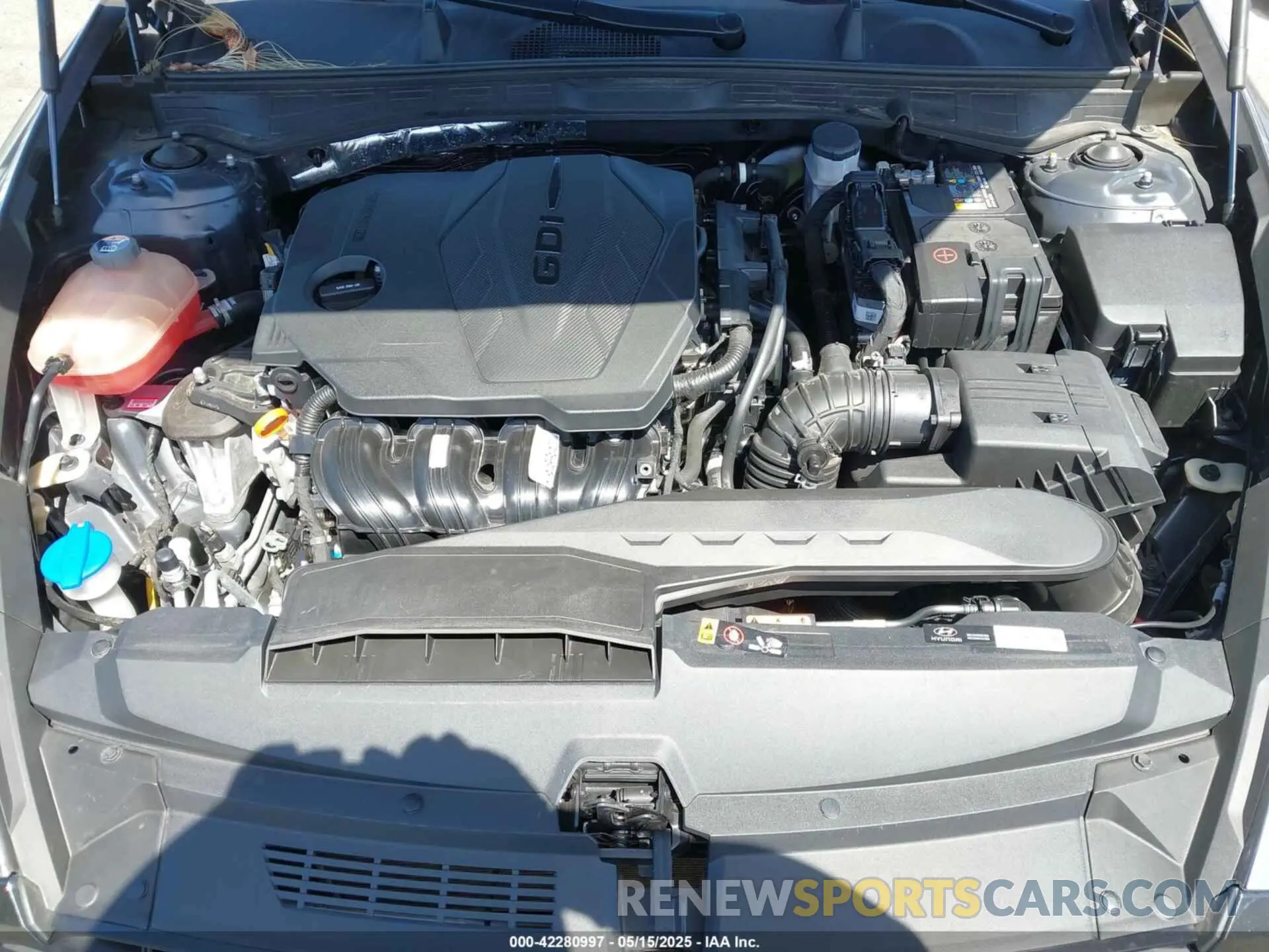 10 Photograph of a damaged car KMHL24JA6PA258349 HYUNDAI SONATA 2023