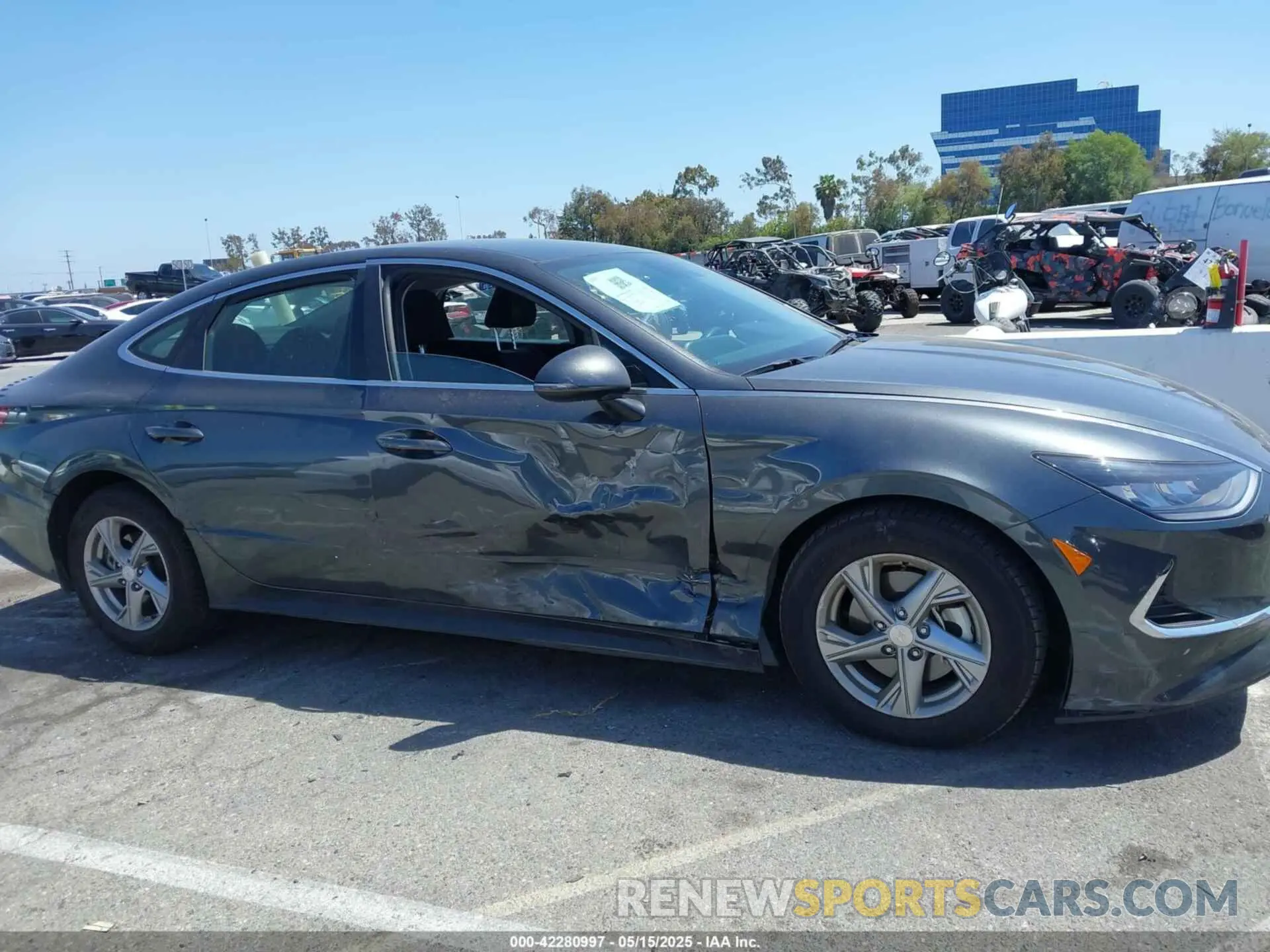 13 Photograph of a damaged car KMHL24JA6PA258349 HYUNDAI SONATA 2023