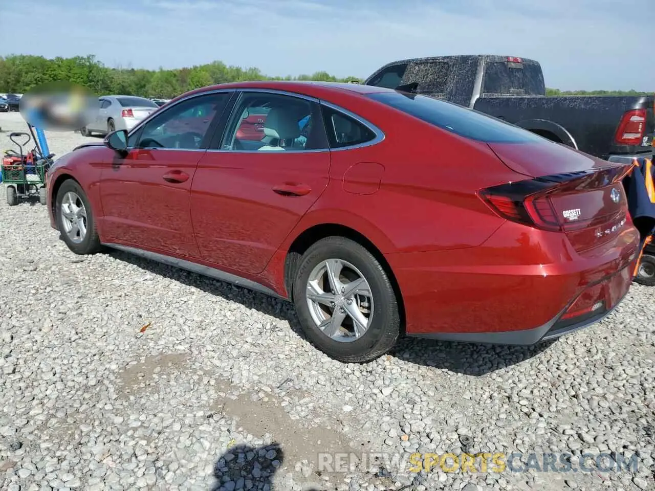 2 Фотография поврежденного автомобиля KMHL24JA6PA266502 HYUNDAI SONATA 2023