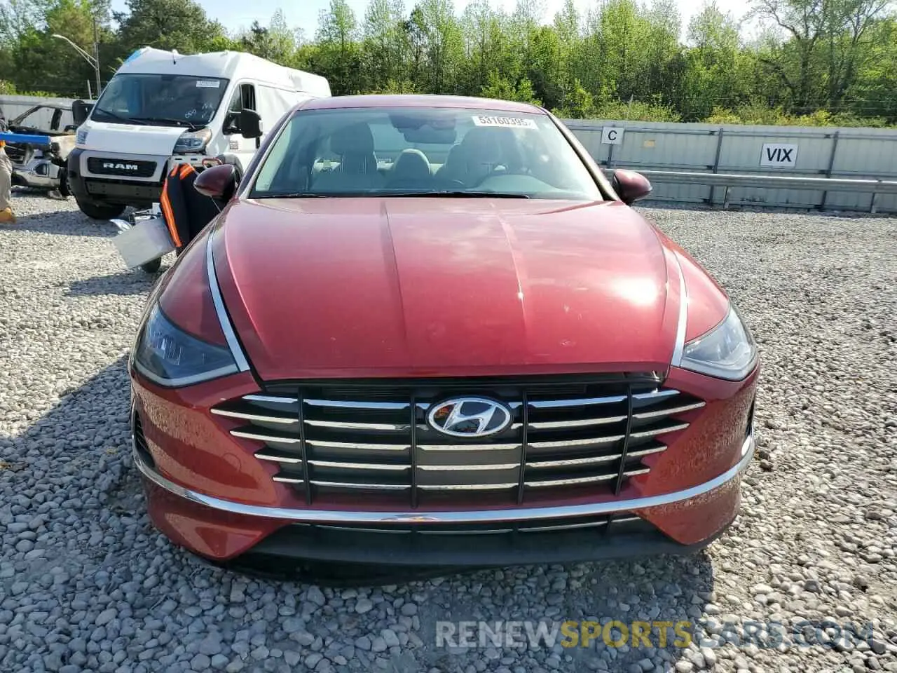 5 Фотография поврежденного автомобиля KMHL24JA6PA266502 HYUNDAI SONATA 2023