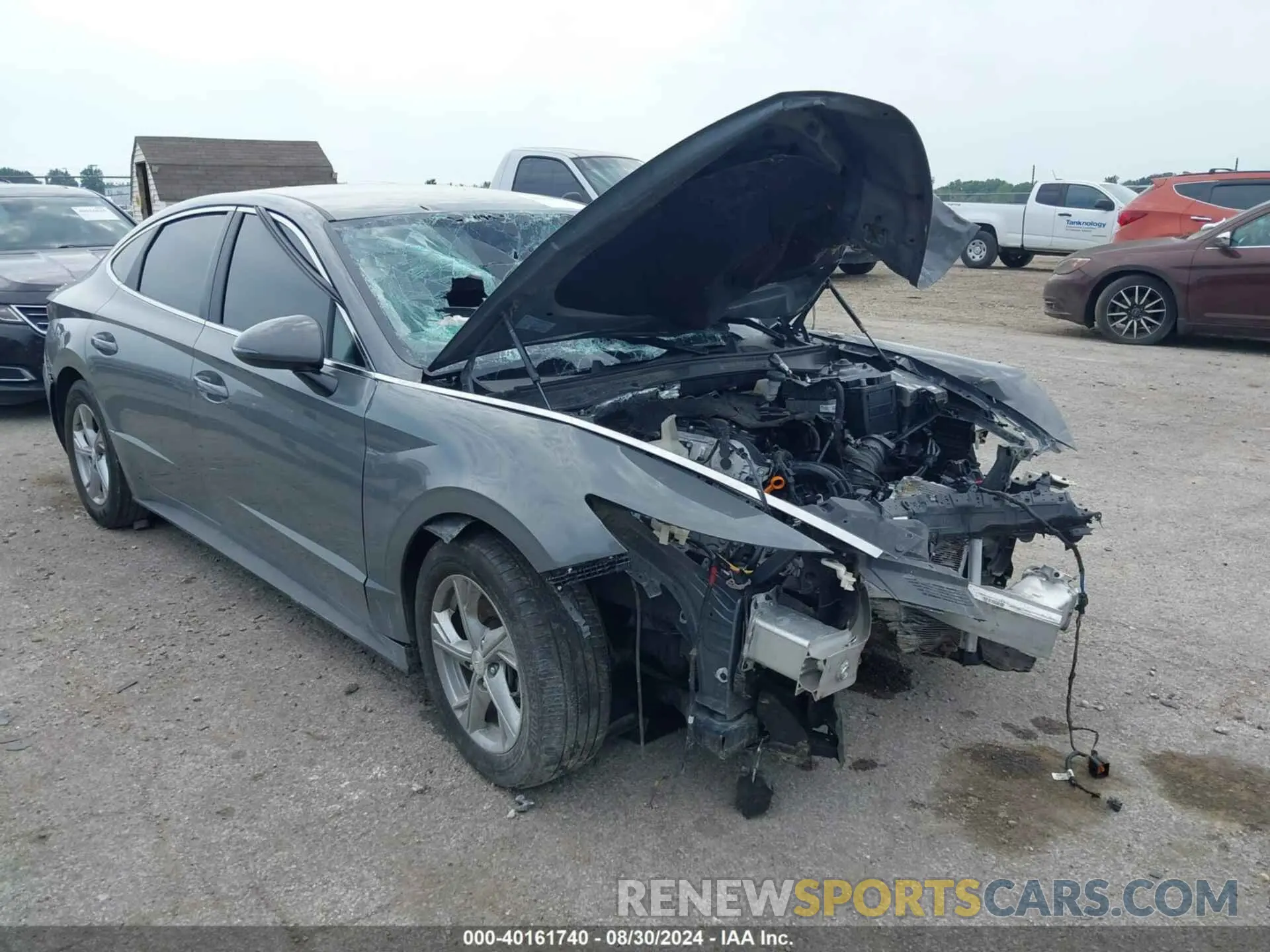 1 Фотография поврежденного автомобиля KMHL24JA8PA256067 HYUNDAI SONATA 2023