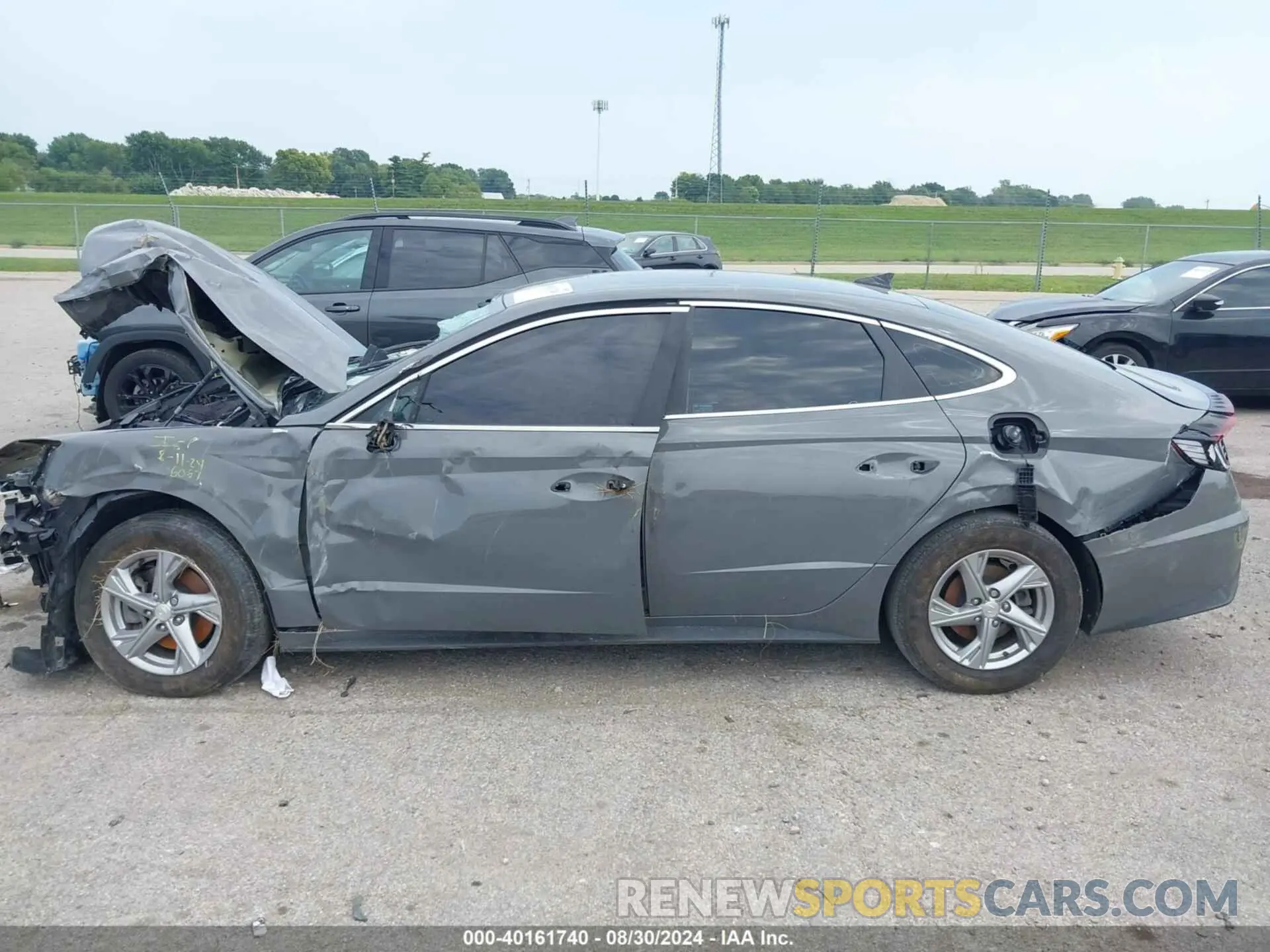 13 Фотография поврежденного автомобиля KMHL24JA8PA256067 HYUNDAI SONATA 2023