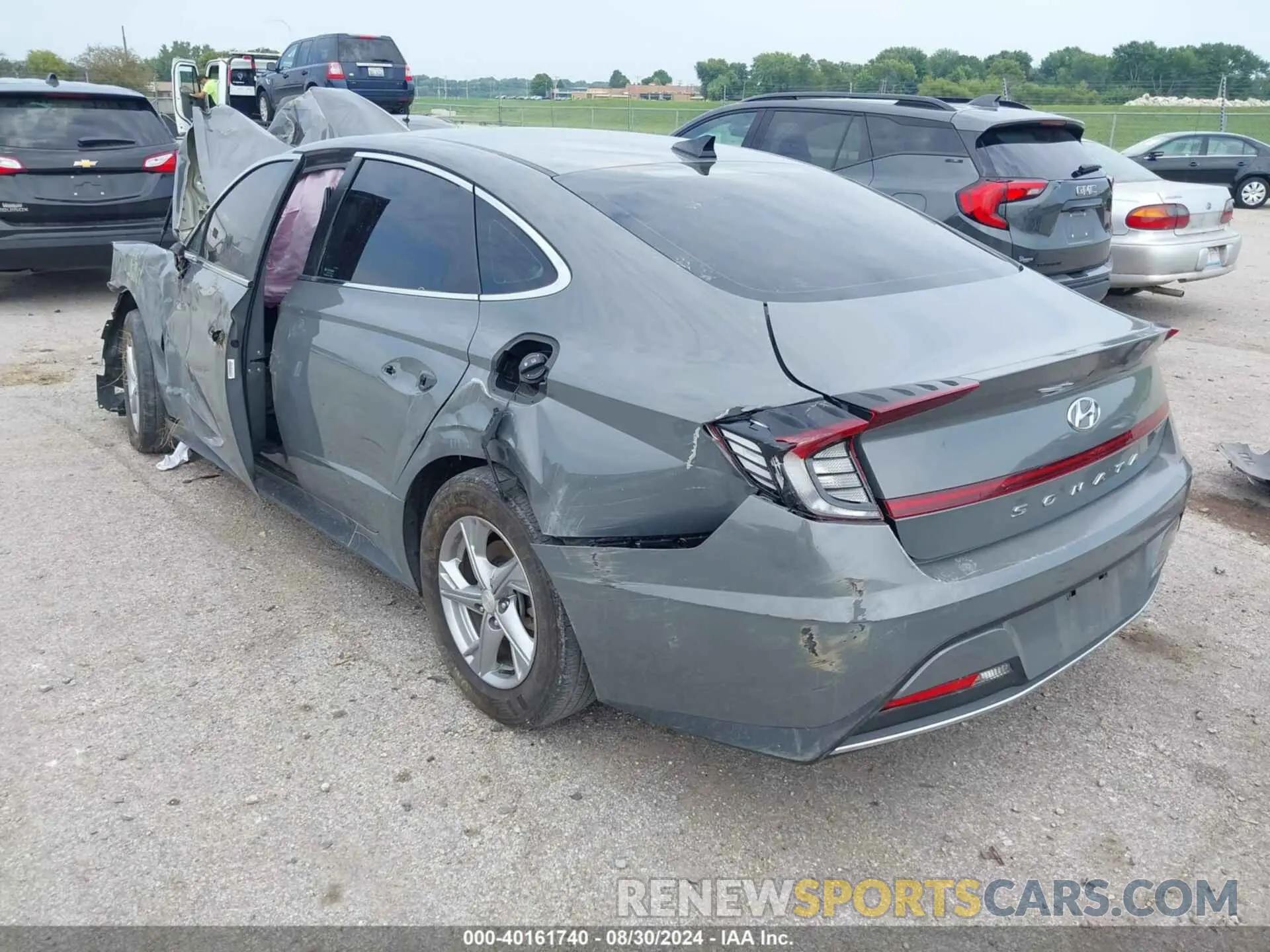 3 Фотография поврежденного автомобиля KMHL24JA8PA256067 HYUNDAI SONATA 2023