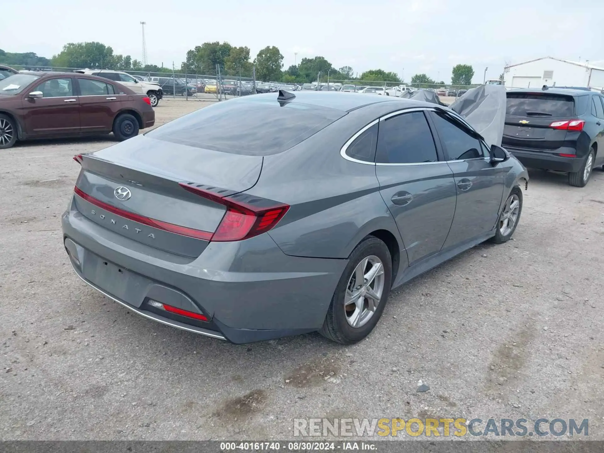 4 Фотография поврежденного автомобиля KMHL24JA8PA256067 HYUNDAI SONATA 2023