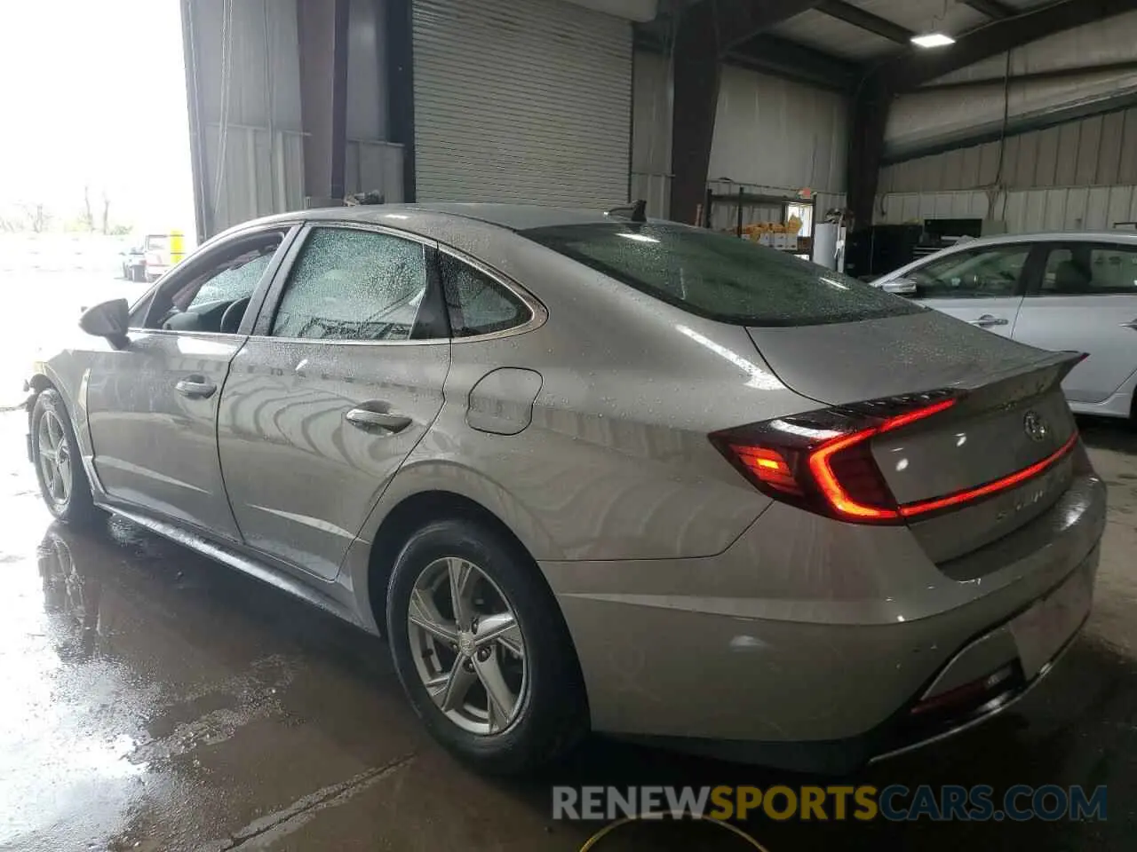 2 Photograph of a damaged car KMHL24JA8PA287562 HYUNDAI SONATA 2023