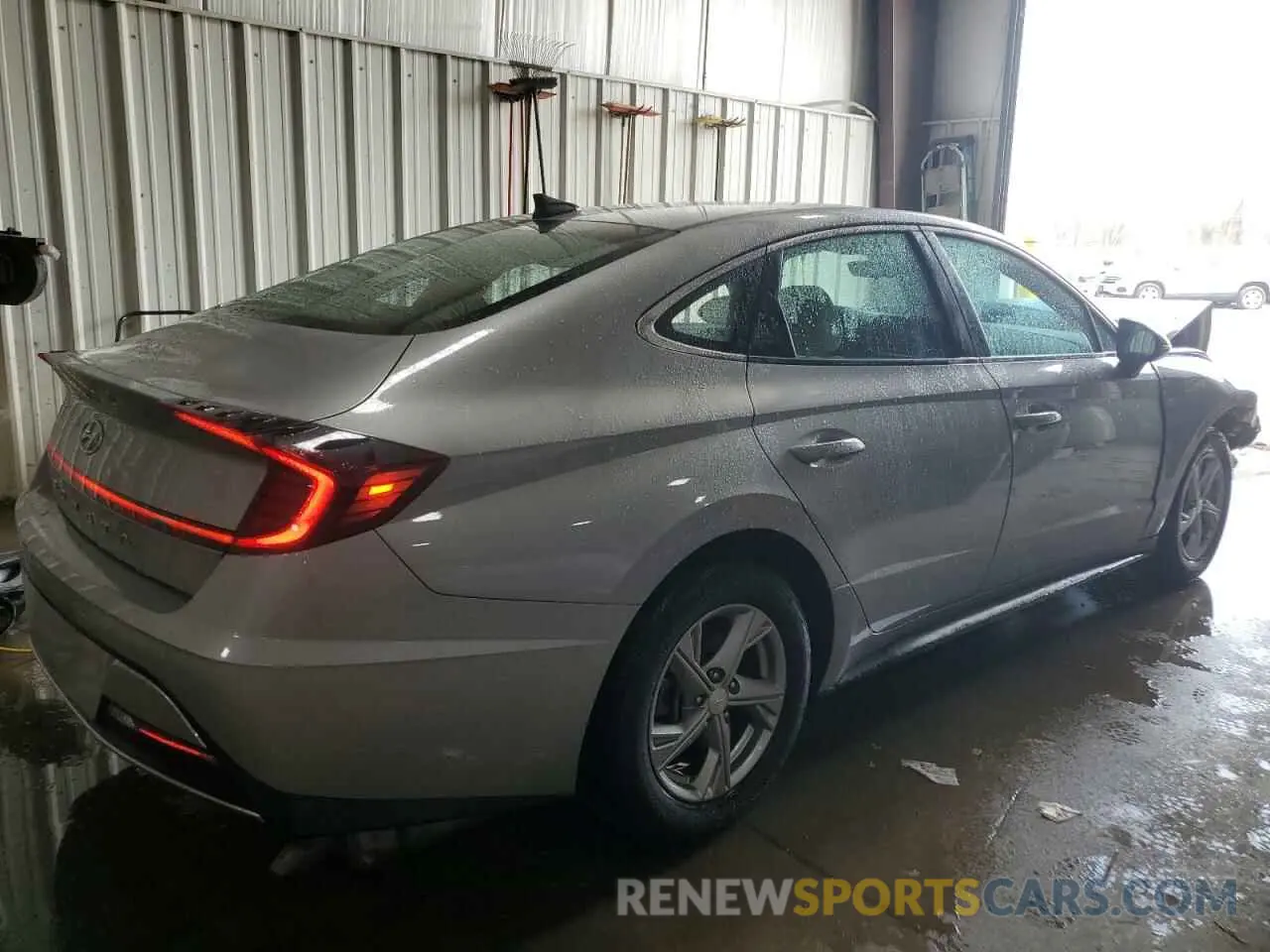 3 Photograph of a damaged car KMHL24JA8PA287562 HYUNDAI SONATA 2023
