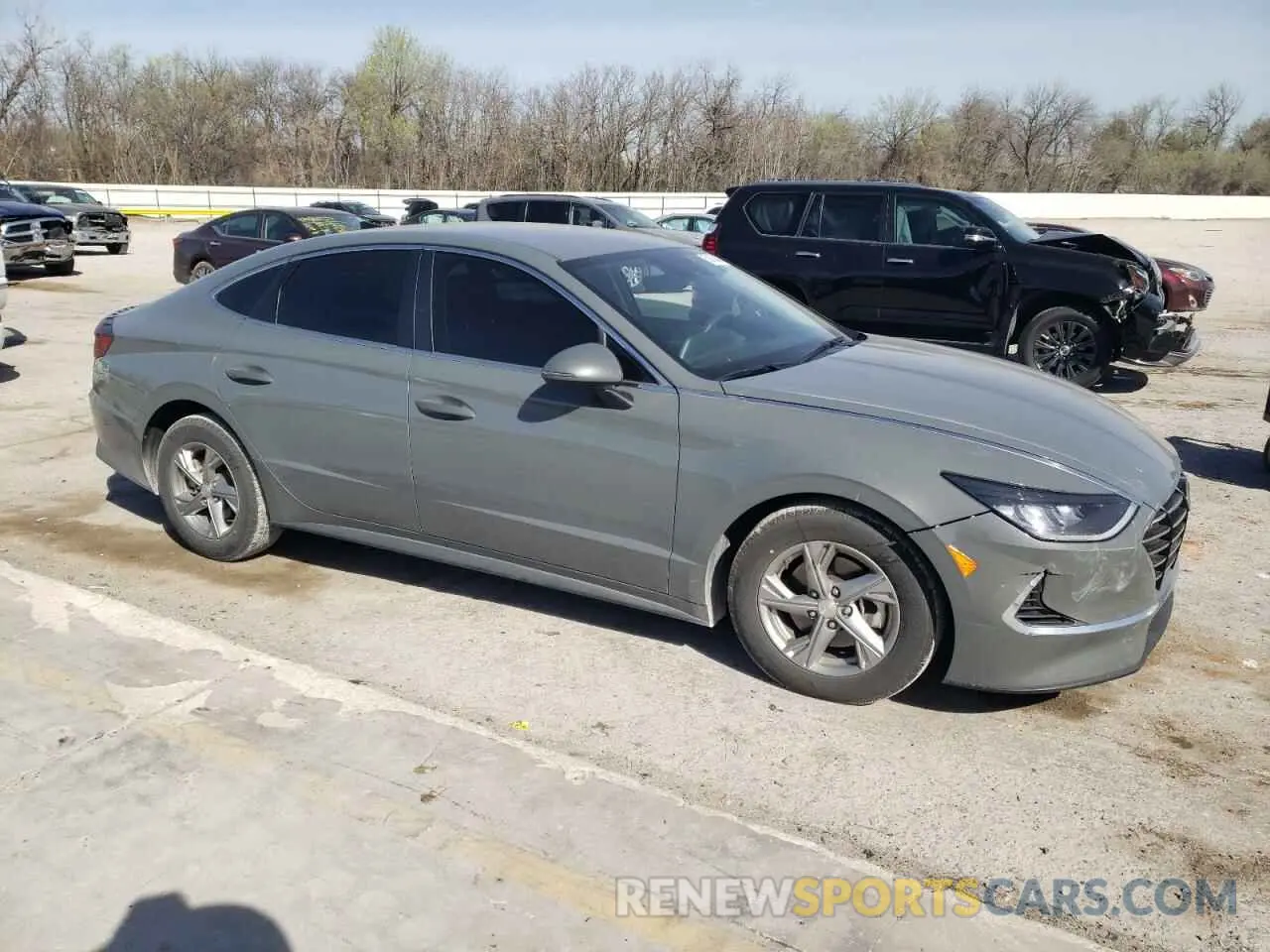 4 Фотография поврежденного автомобиля KMHL24JAXPA259973 HYUNDAI SONATA 2023