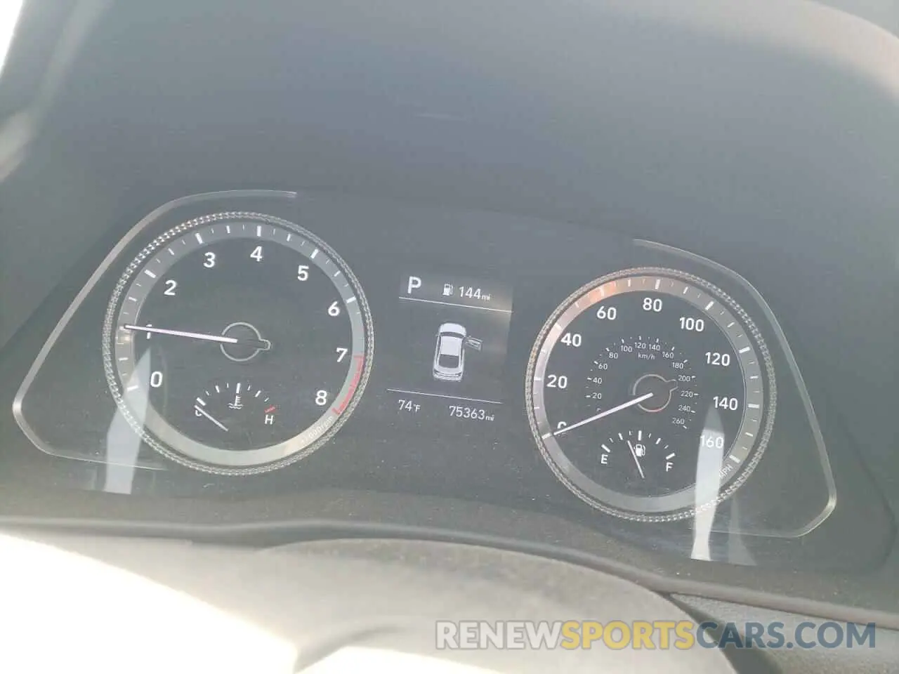 9 Фотография поврежденного автомобиля KMHL24JAXPA259973 HYUNDAI SONATA 2023
