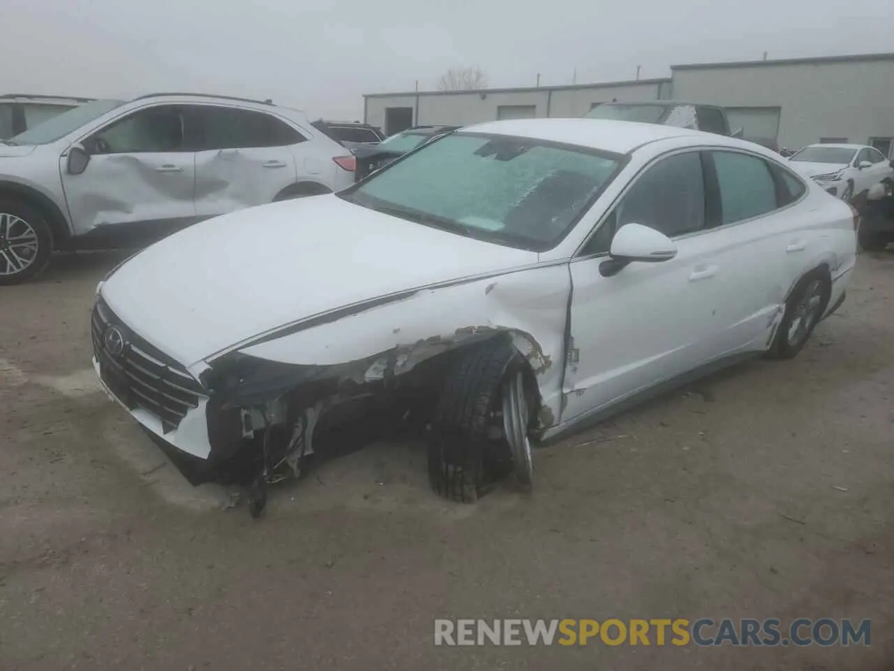 1 Photograph of a damaged car KMHL24JAXPA271041 HYUNDAI SONATA 2023