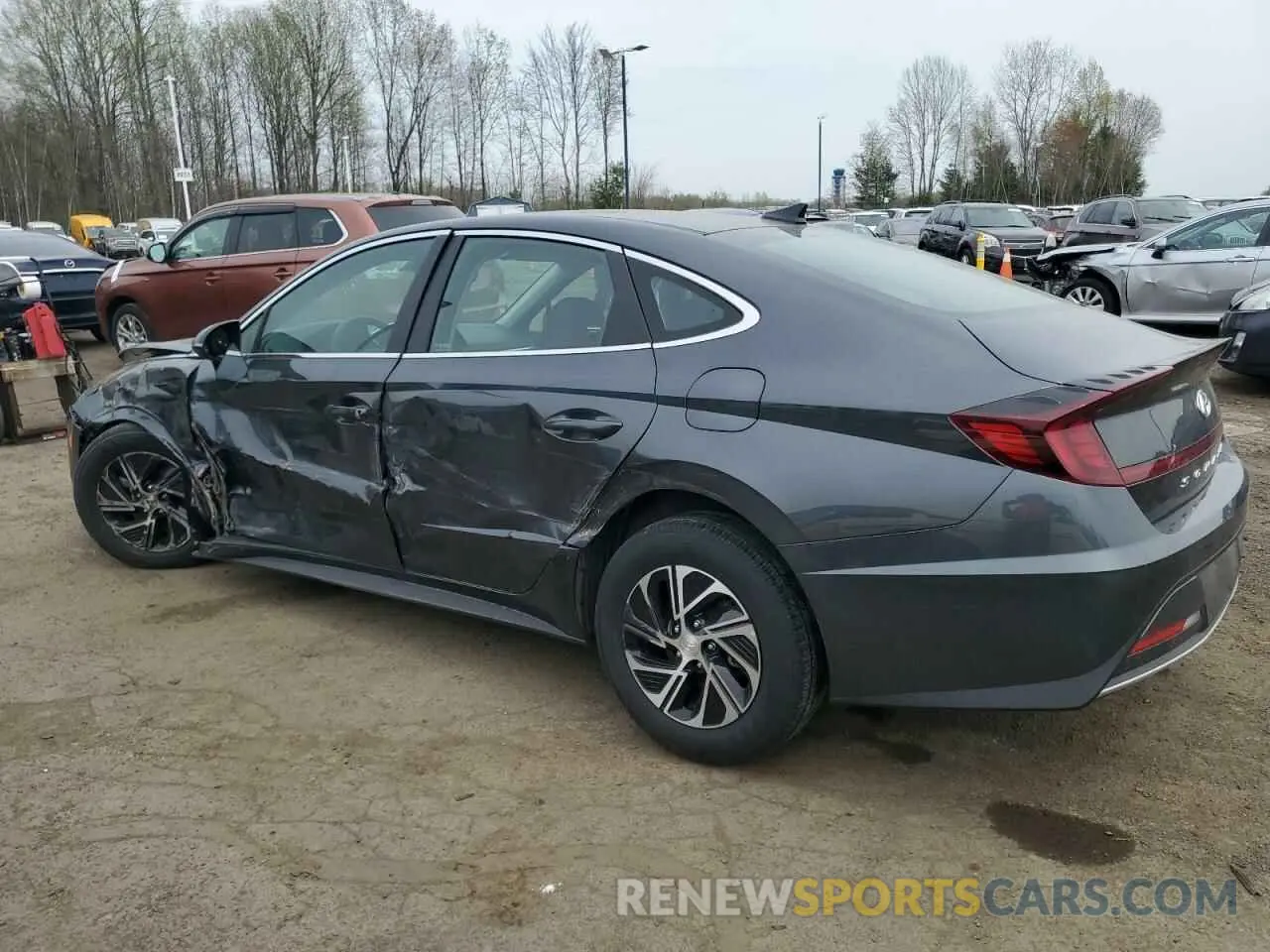 2 Фотография поврежденного автомобиля KMHL24JJ1PA067230 HYUNDAI SONATA 2023