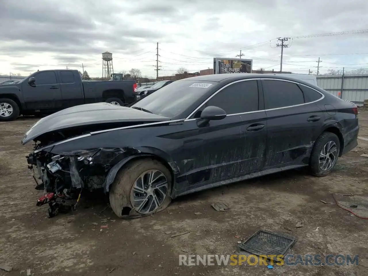 1 Фотография поврежденного автомобиля KMHL24JJ7PA078488 HYUNDAI SONATA 2023