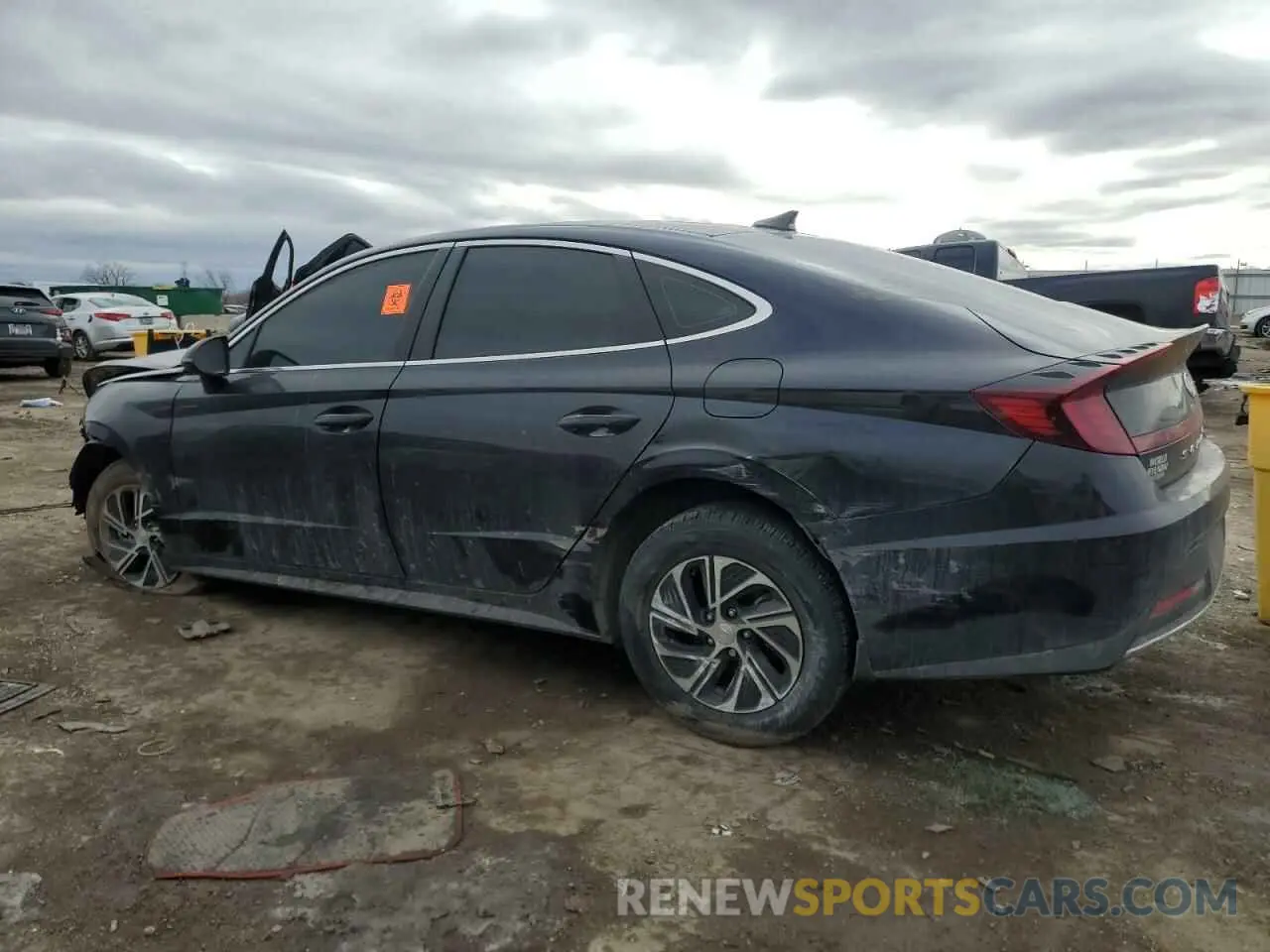 2 Фотография поврежденного автомобиля KMHL24JJ7PA078488 HYUNDAI SONATA 2023