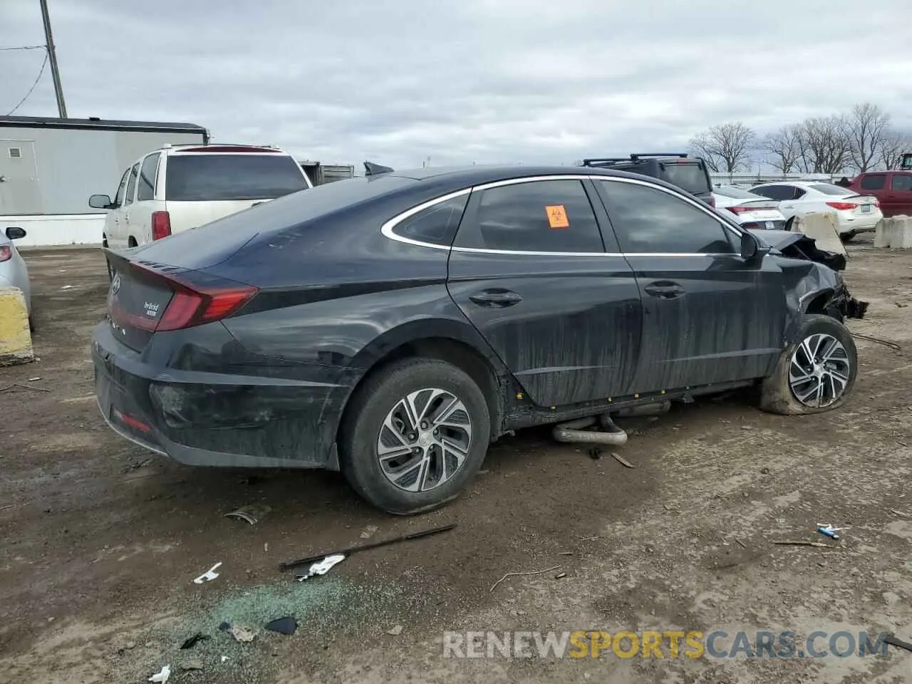3 Фотография поврежденного автомобиля KMHL24JJ7PA078488 HYUNDAI SONATA 2023
