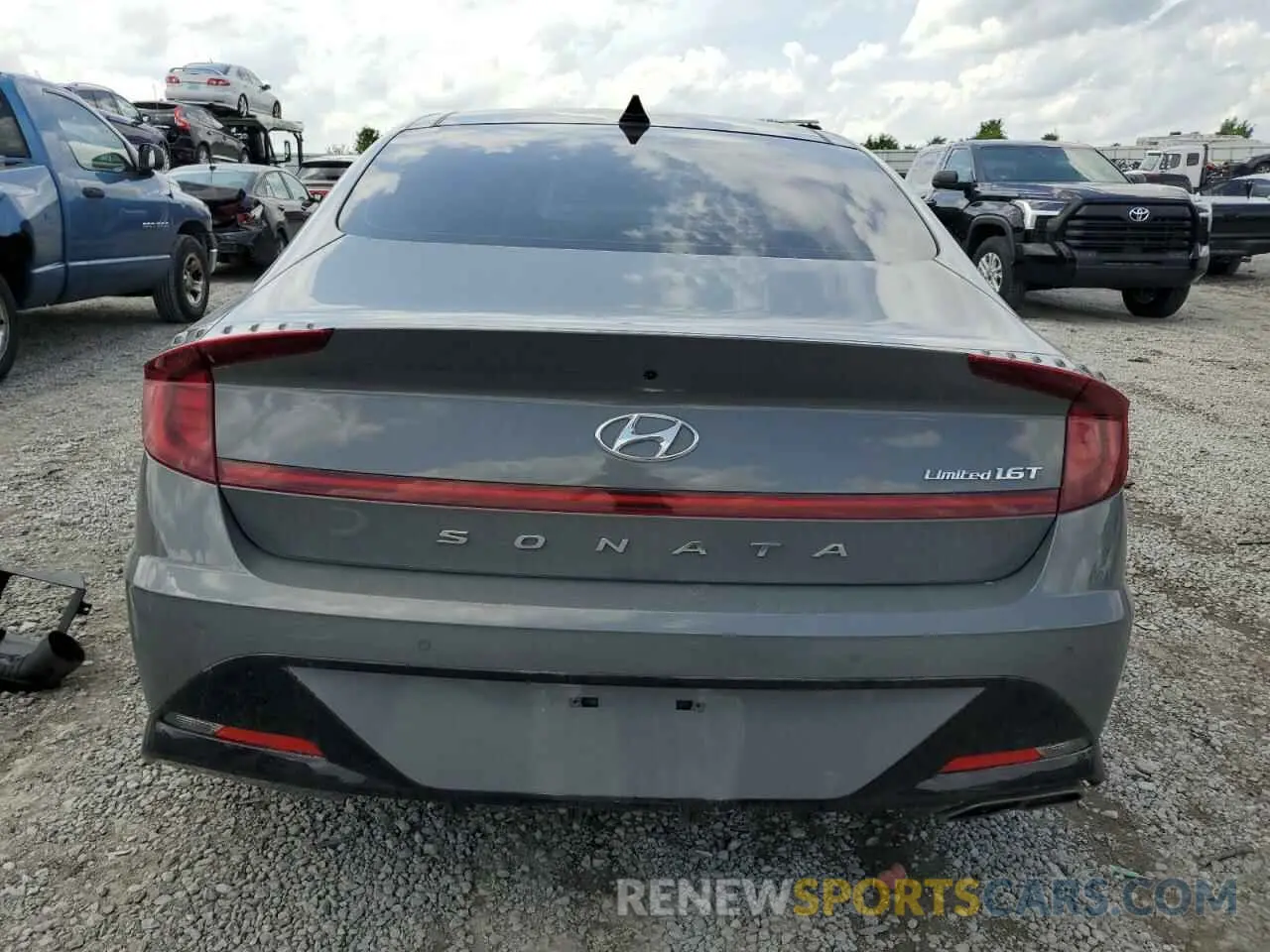 6 Photograph of a damaged car KMHL34J22PA284050 HYUNDAI SONATA 2023