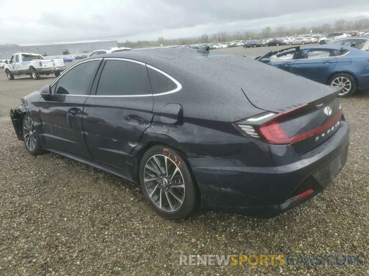 2 Фотография поврежденного автомобиля KMHL34J22PA316429 HYUNDAI SONATA 2023