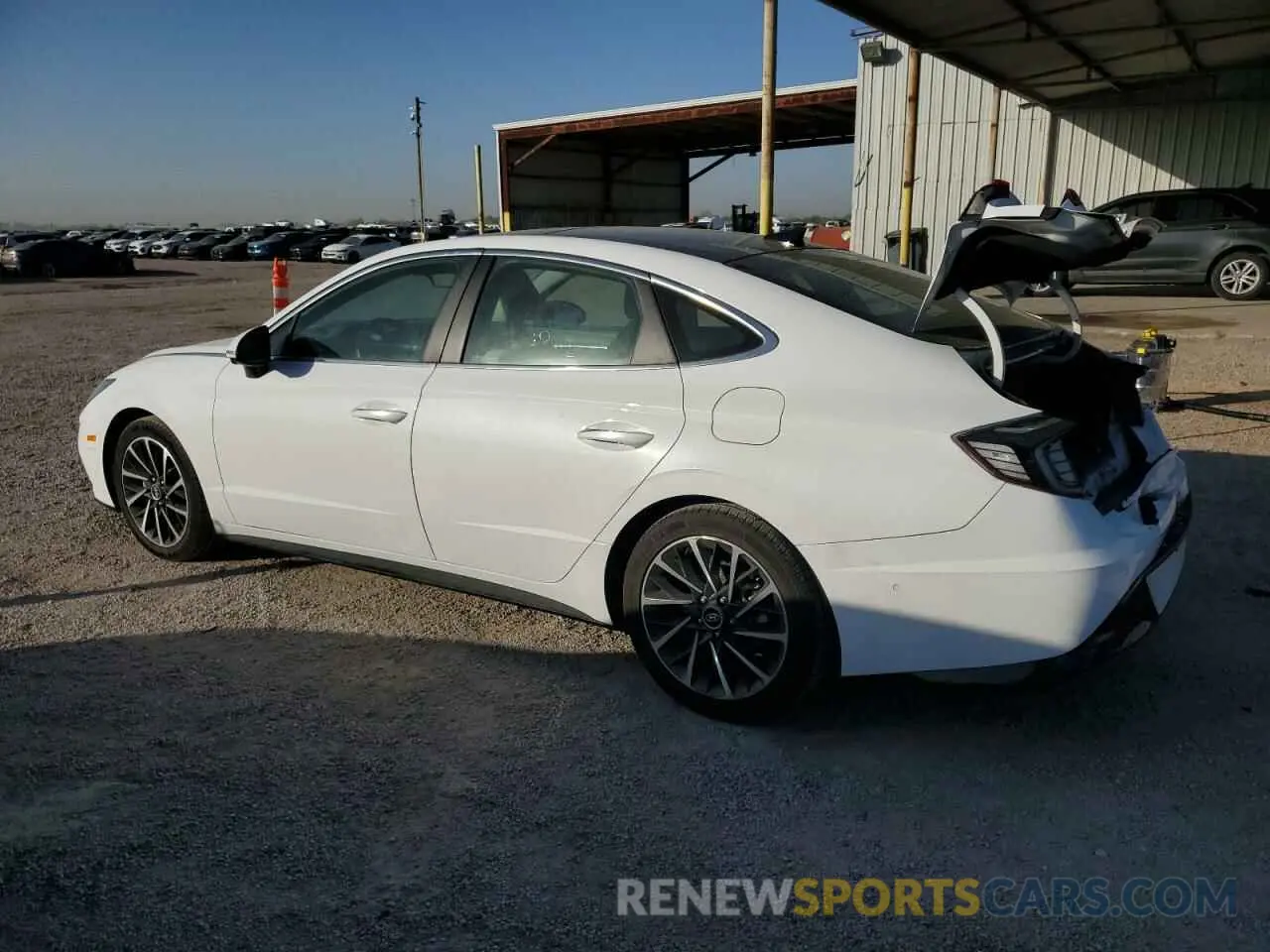 2 Photograph of a damaged car KMHL34J26PA281183 HYUNDAI SONATA 2023