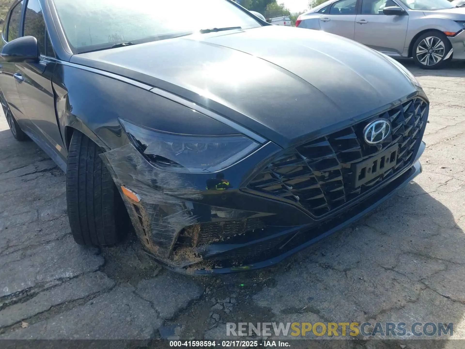6 Photograph of a damaged car KMHL34J28PA261498 HYUNDAI SONATA 2023