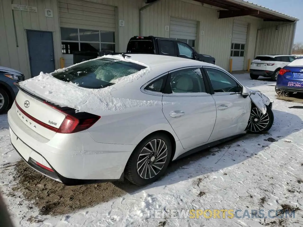 3 Фотография поврежденного автомобиля KMHL34JJ0PA054207 HYUNDAI SONATA 2023