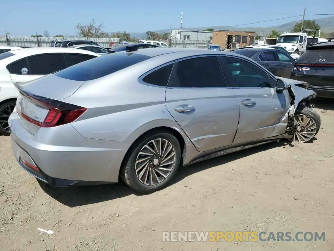 3 Photograph of a damaged car KMHL34JJ0PA065109 HYUNDAI SONATA 2023