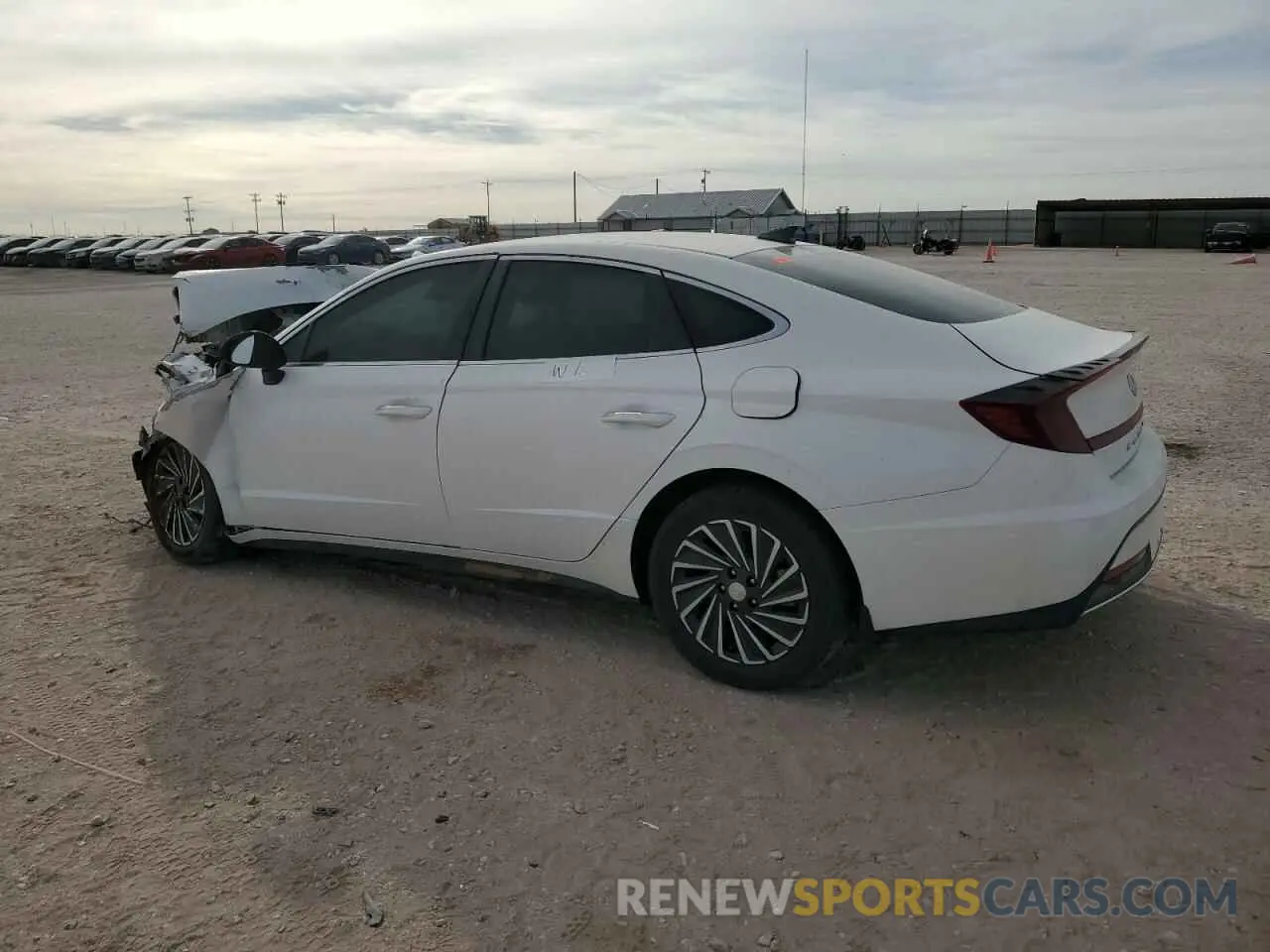 2 Photograph of a damaged car KMHL34JJ5PA063419 HYUNDAI SONATA 2023