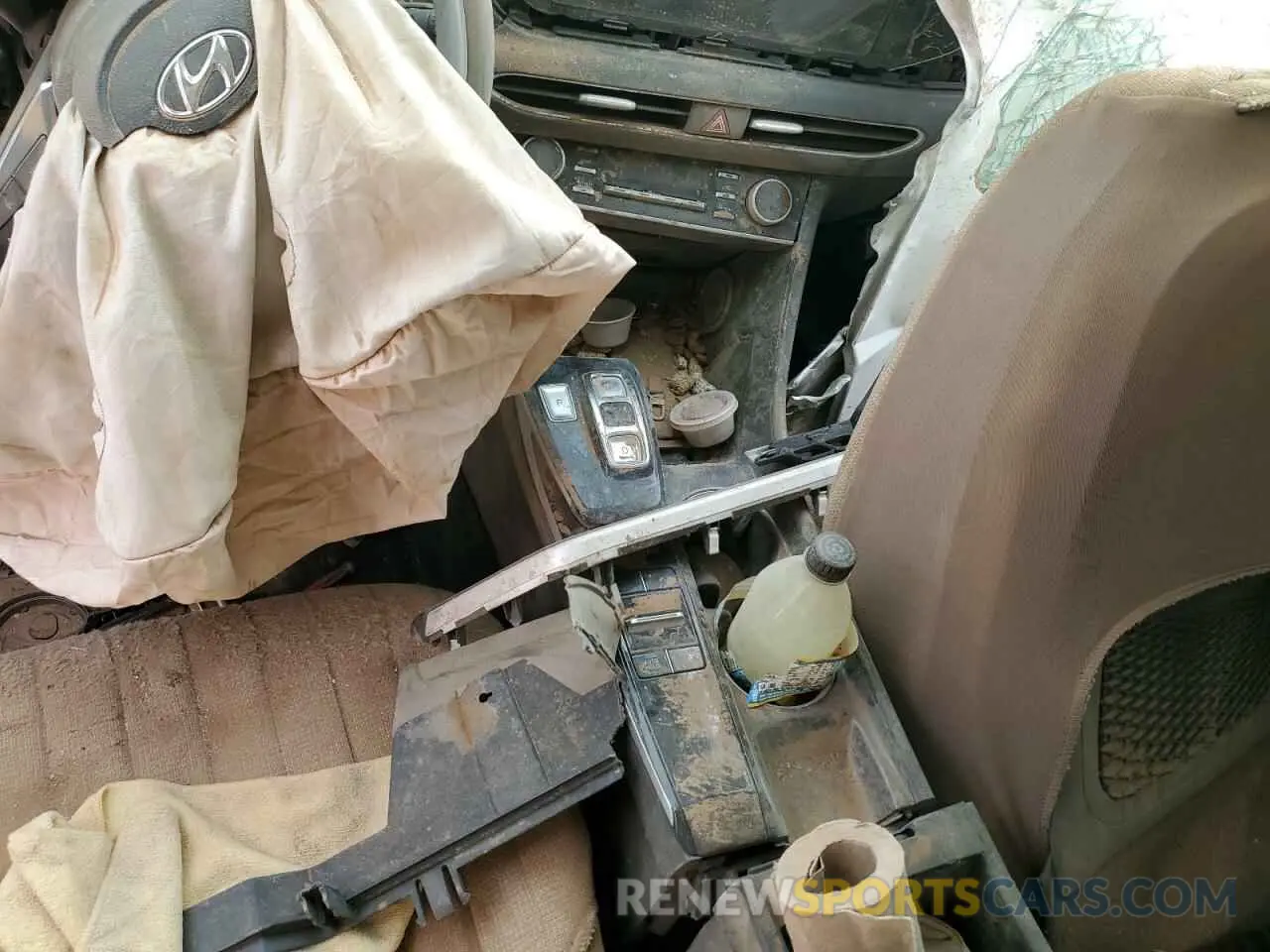 8 Photograph of a damaged car KMHL34JJ5PA063419 HYUNDAI SONATA 2023