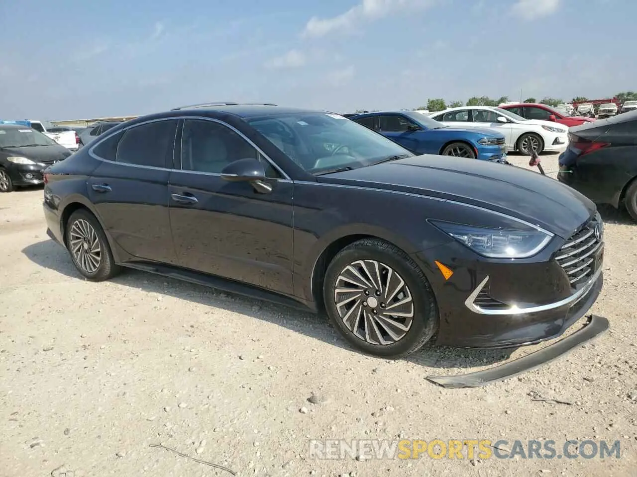 4 Фотография поврежденного автомобиля KMHL34JJ5PA064862 HYUNDAI SONATA 2023