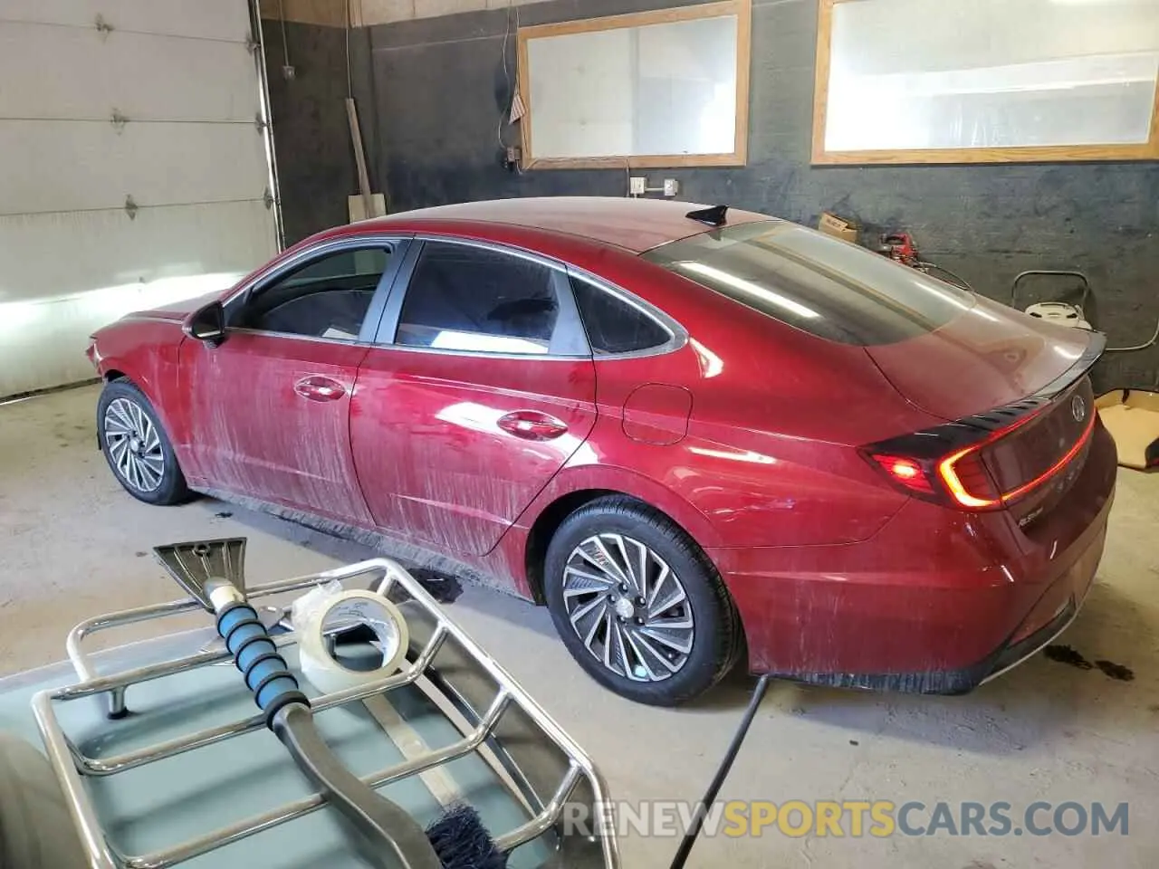 2 Фотография поврежденного автомобиля KMHL34JJ6PA070542 HYUNDAI SONATA 2023