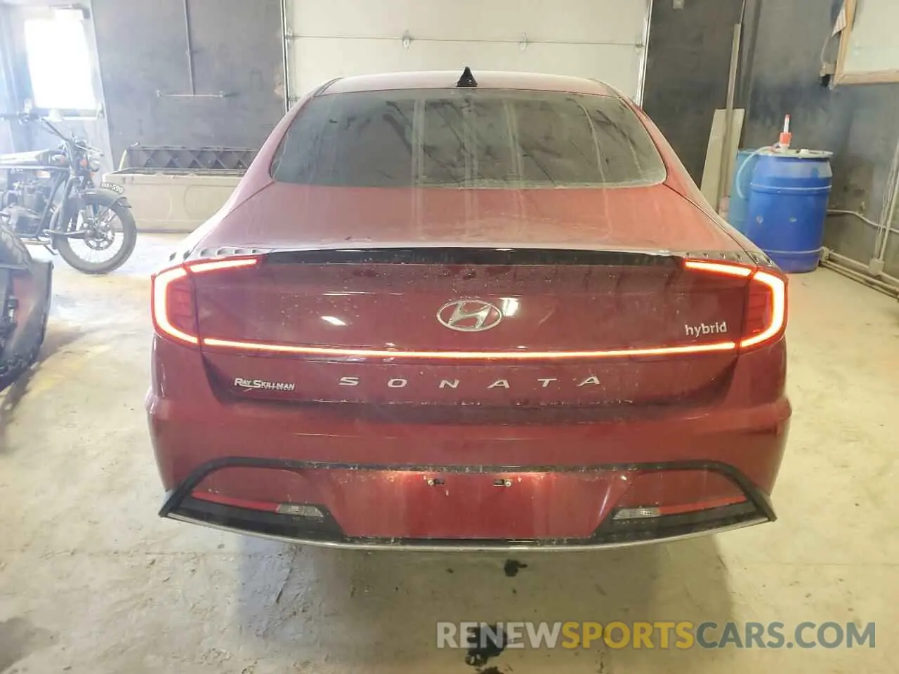 6 Фотография поврежденного автомобиля KMHL34JJ6PA070542 HYUNDAI SONATA 2023